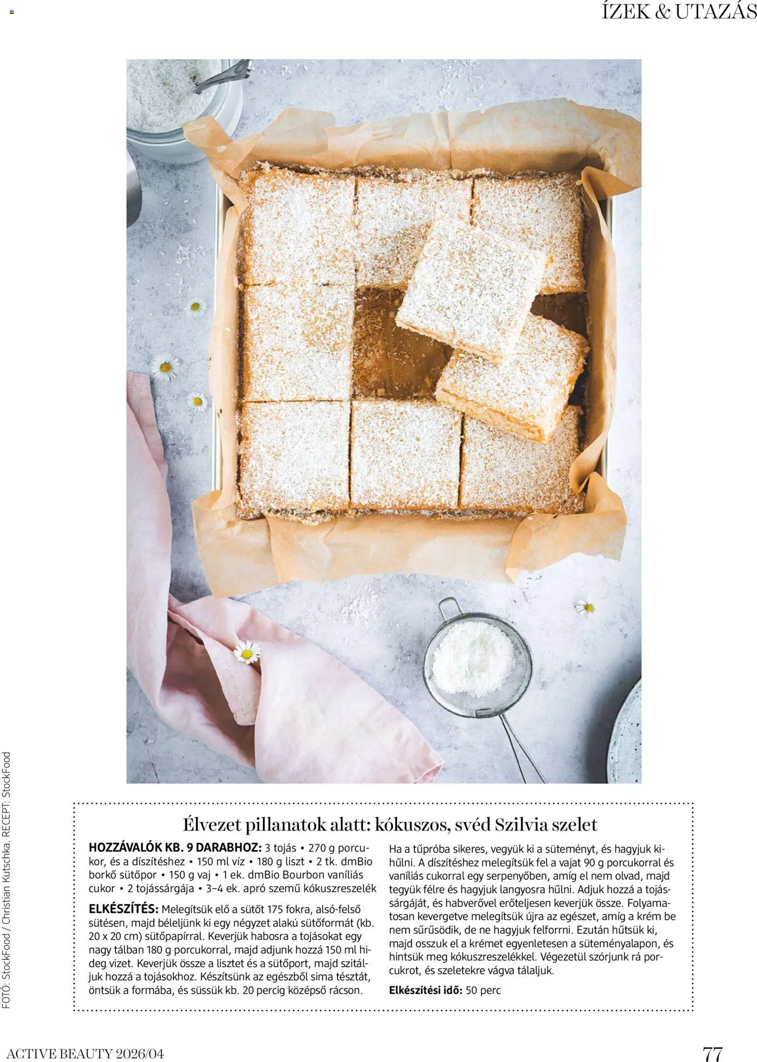 DM Drogerie Markt akciós ujság - amely érvényes a következő dátumtól: 09.04.2026 | Oldal: 77 | Termékek: Sütőpor, Bourbon, Vaj, Cukor