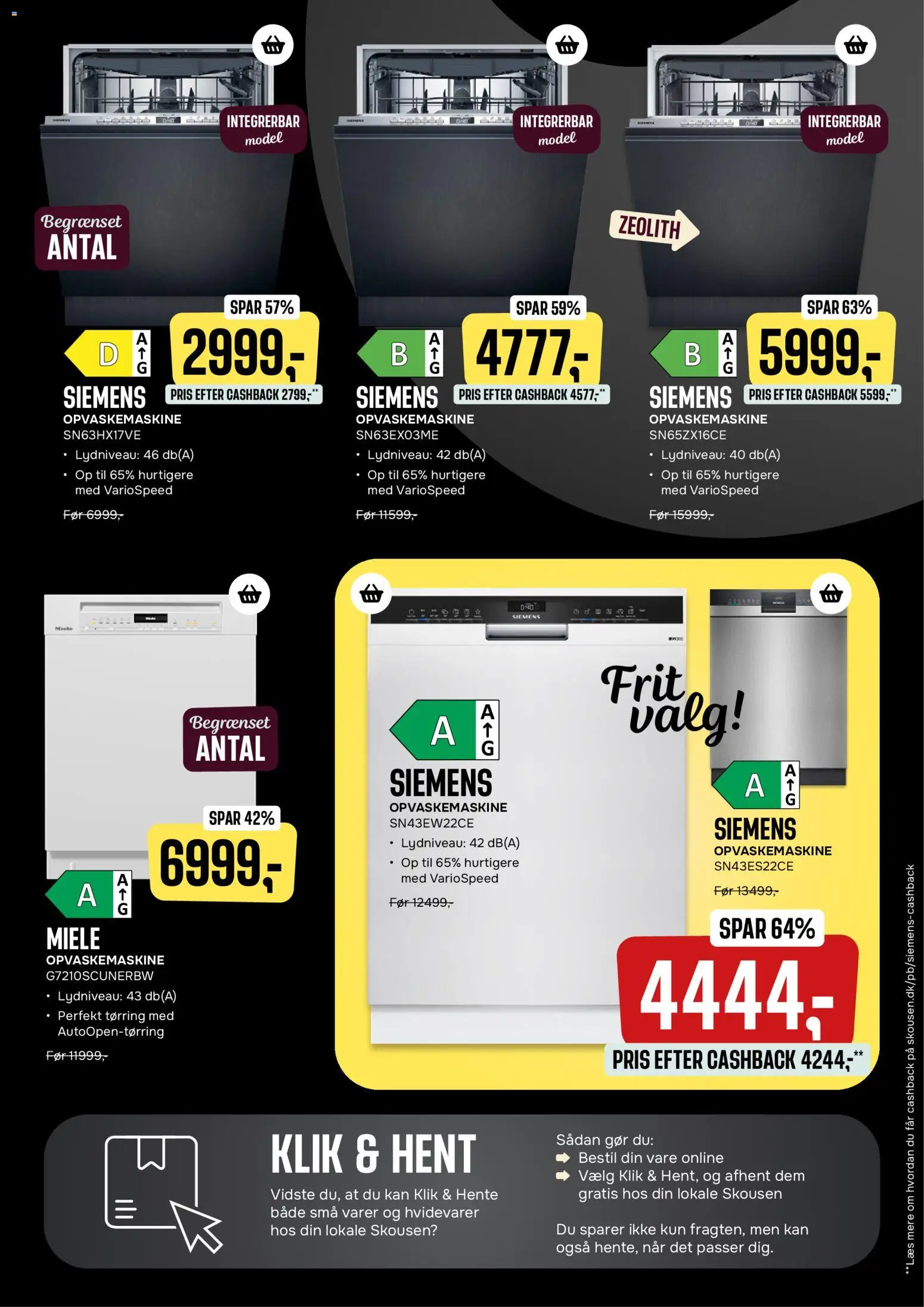 Skousen tilbudsavis – gyldig fra 10.11.2025 | Side: 3 | Produkter: Opvaskemaskine