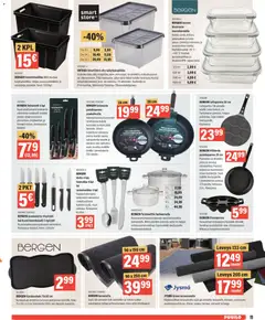 Puuilo-mainoslehti voimassa 16.03.2026 alkaen | Sivu: 11 | Tuotteet: Veitsi, Ruokalusikka, Paistinpannu, Haarukka