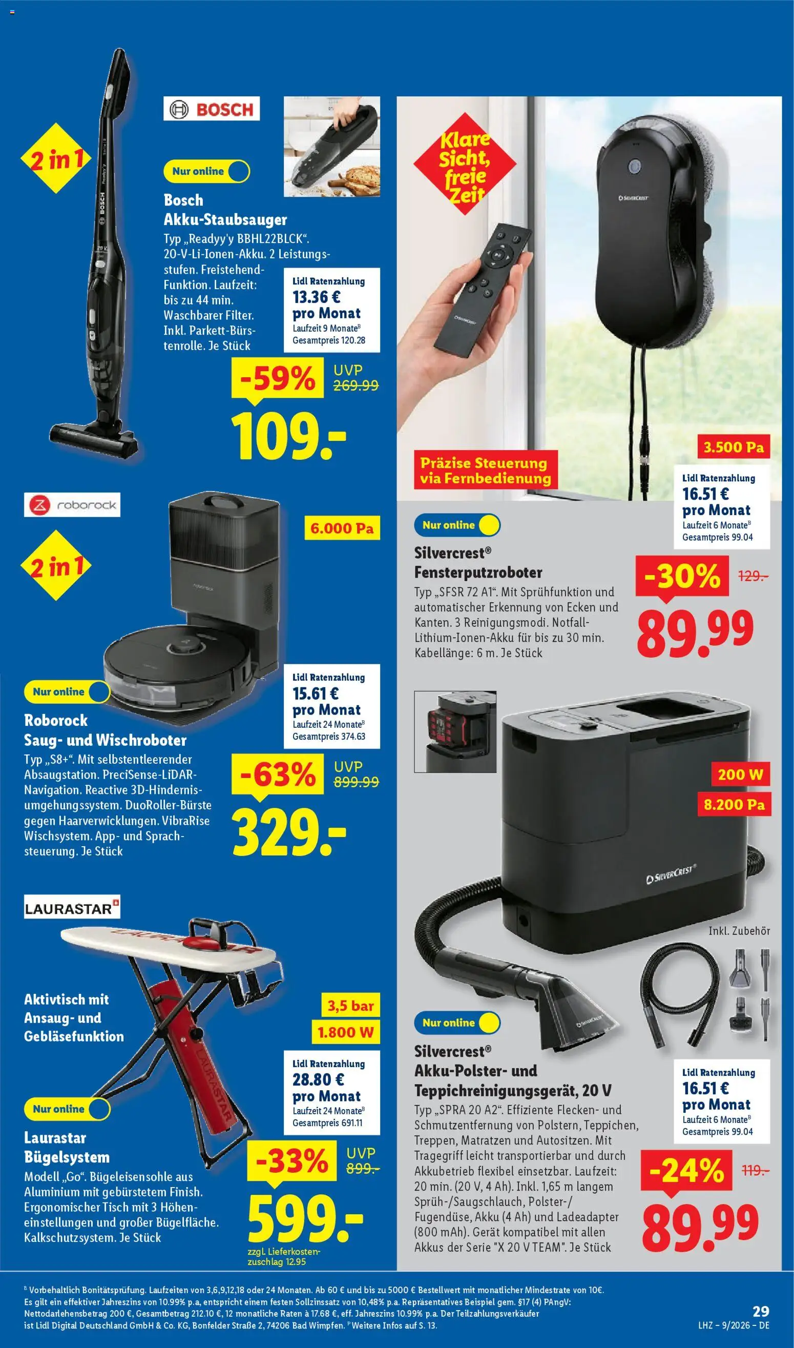 Lidl Prospekt Heppenheim – gültig ab 23.02.2026 | Seite: 7 | Produkte: Bosch, Tisch, Bad