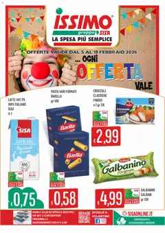 Anteprima del volantino SISA Issimo catalogo valido a partire dal 05.02.2026