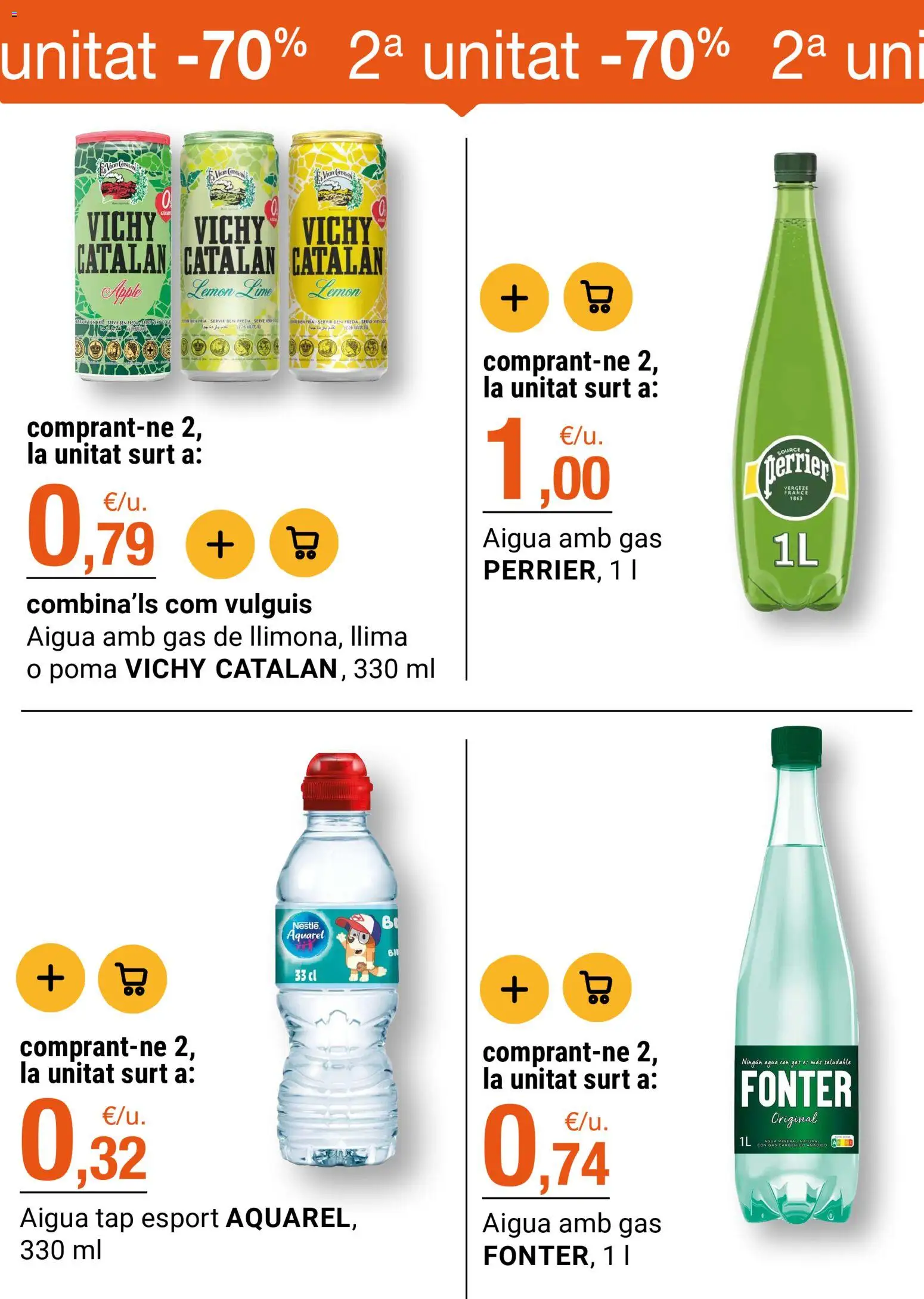 Bonpreu folleto │ válido desde el 21.04.2026 | Página: 18 | Productos: Agua con gas, Apple
