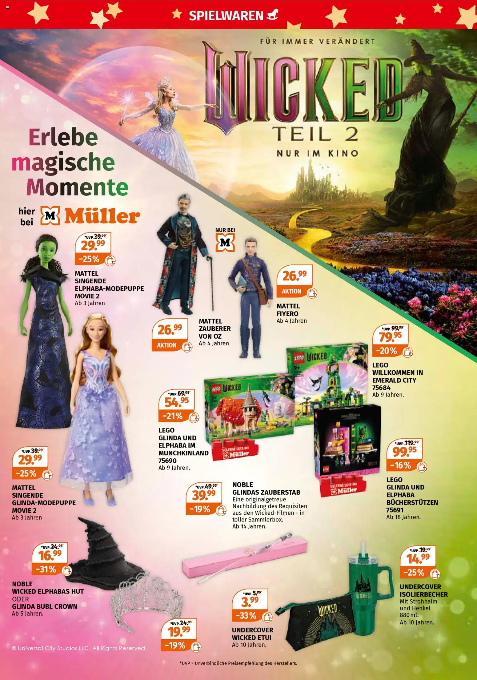 Müller Spielwaren für Groß und Klein – gültig ab 30.11.2025 | Seite: 7 | Produkte: Hut