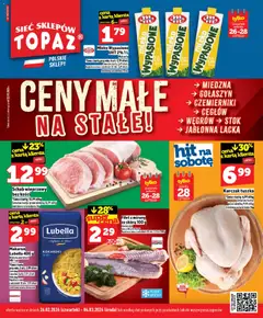 Pogląd oferty "Topaz Gazetka - Ceny małe na stałe" - ważna od 26.02.2026