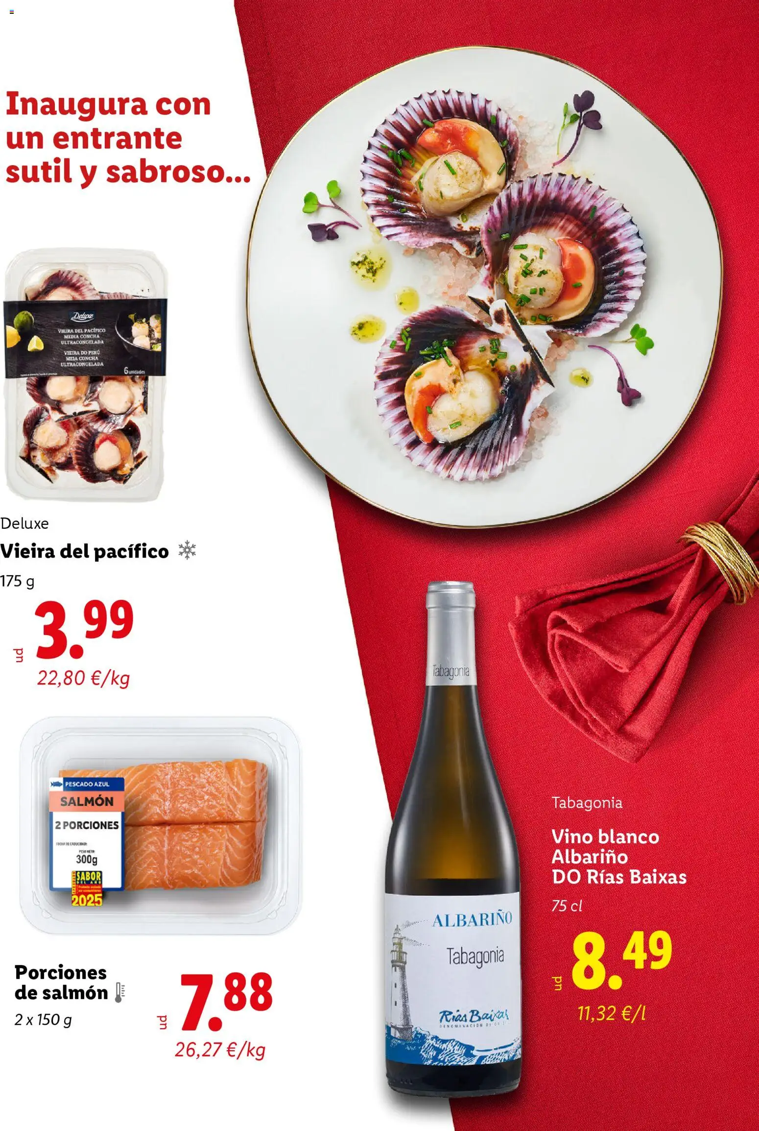 Lidl - Navidad Canarias │ válido desde el 20.11.2025 | Página: 17 | Productos: Vino, Pescado