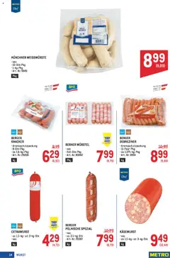 Metro angebote Profi gültig ab 18.09.2025 | Seite: 14 | Produkte: Wurst