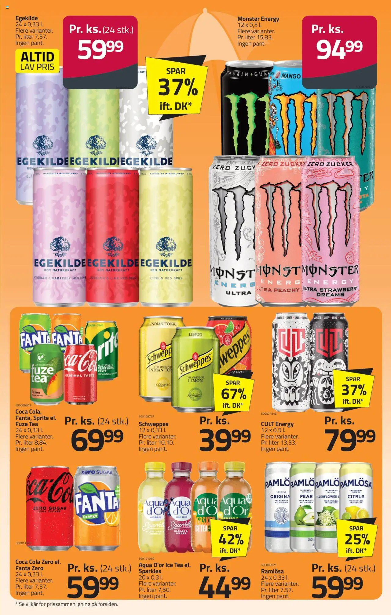 Fleggaard tilbudsavis – gyldig fra 24.09.2025 | Side: 10 | Produkter: Coca Cola Zero, Lime, Hindbær, Cola
