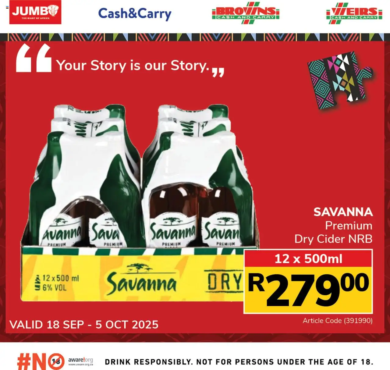 New Jumbo catalogue – valid from 18.09.2025 | Page: 6 | Products: Cider