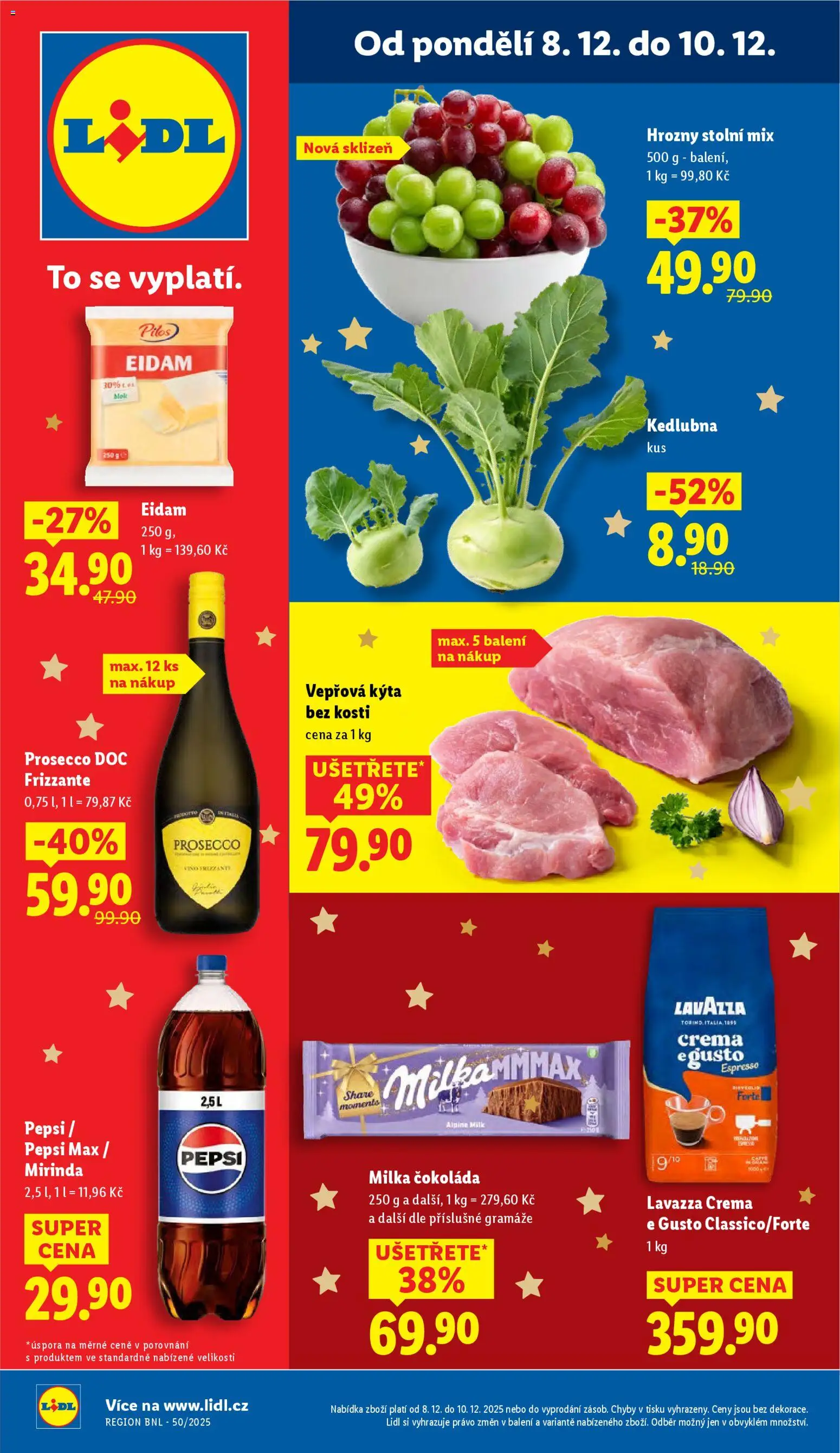Lidl leták od 08.12.2025 | Strana: 1