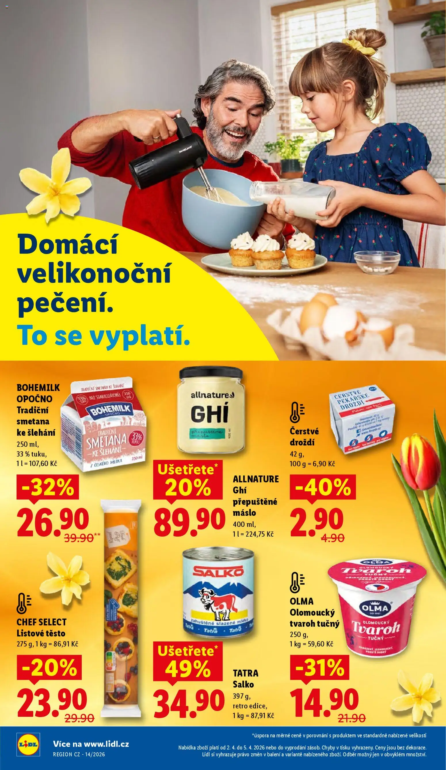 Lidl leták od 02.04.2026 💥 Nenechte si ujít TOP nabídky! ⭐ | Ceská republika