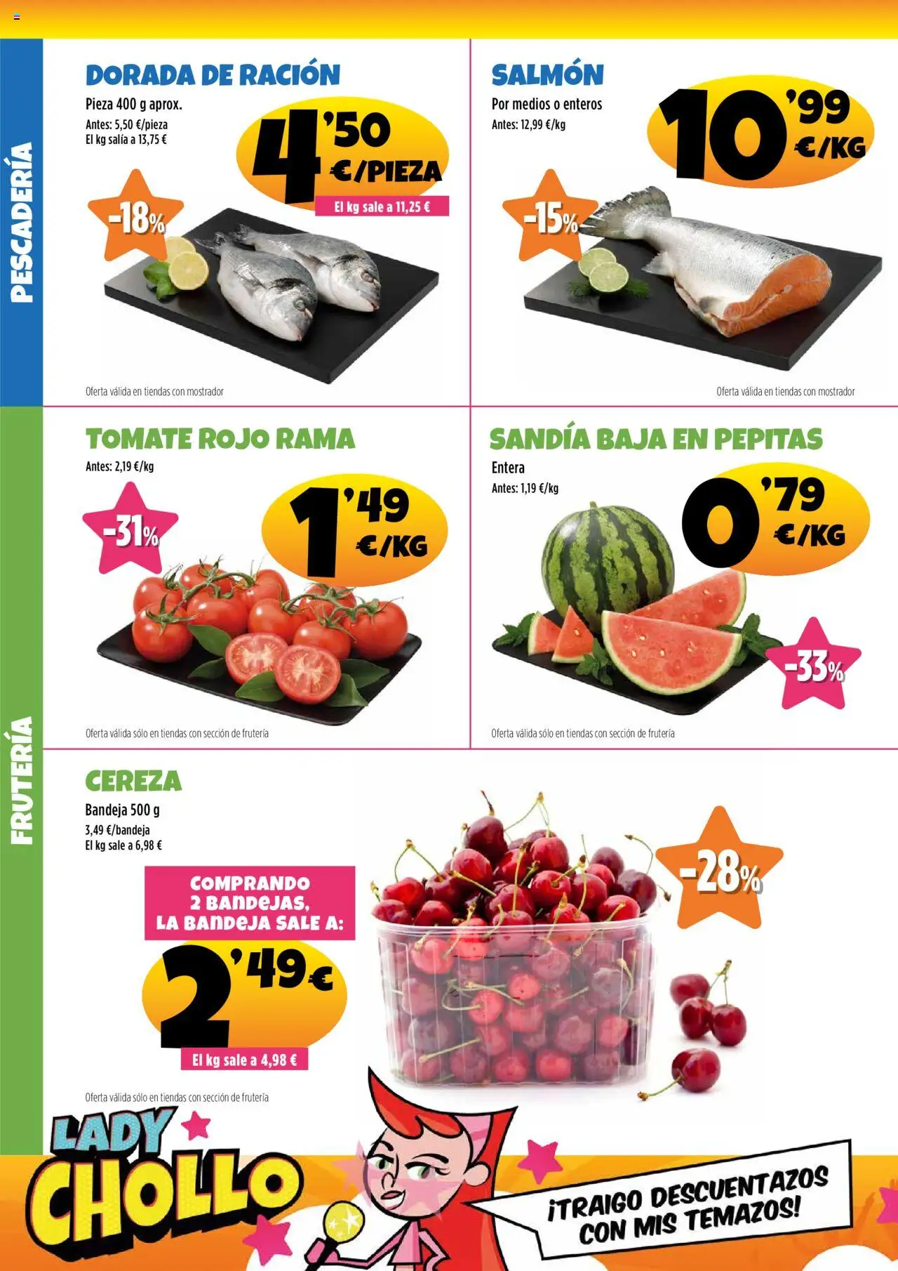 AhorraMas folleto │ válido desde el 26.06.2025 | Página: 2 | Productos: Sandía, Bandeja