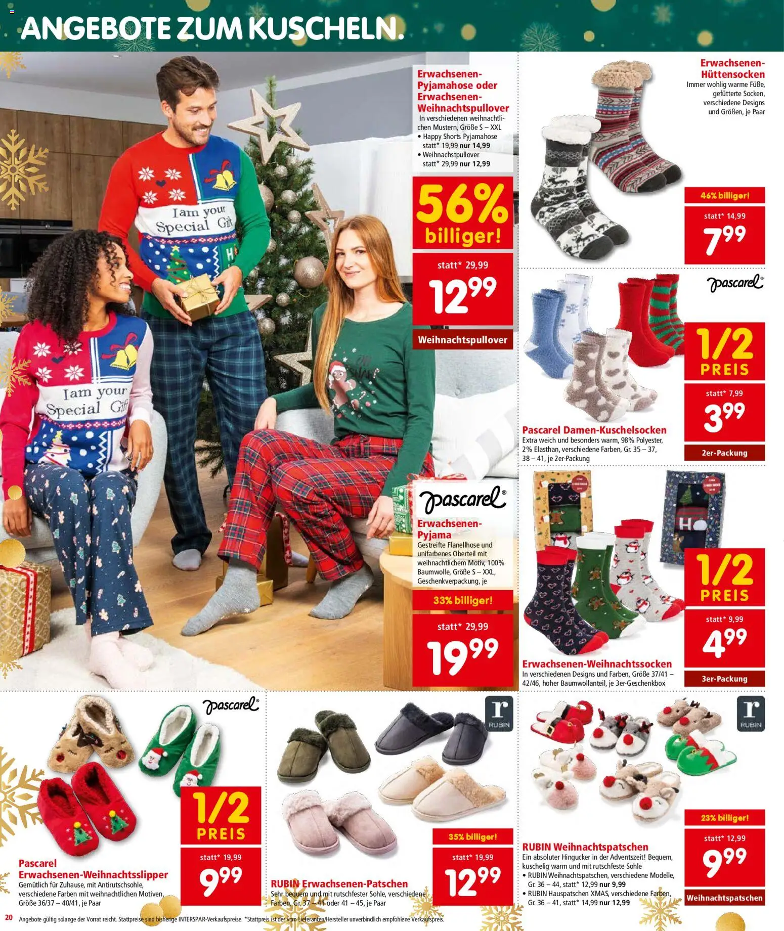 Interspar Flugblatt - Kärnten gültig ab 20.11.2025 | Seite: 20 | Produkte: Pyjama