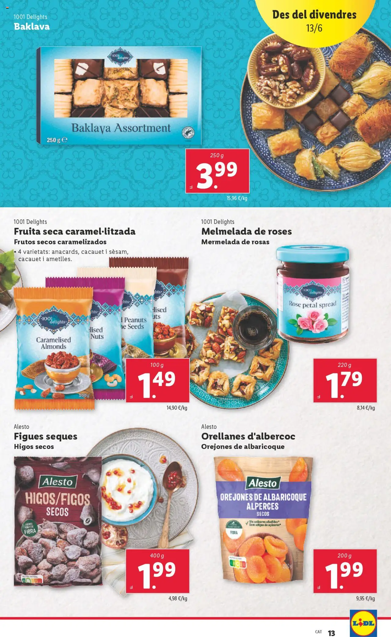 Lidl catálogo BCN │ válido desde el 09.06.2025 | Página: 23 | Productos: Frutos secos, Αποφλοιωτής σκόρδου, Σαντιγύ