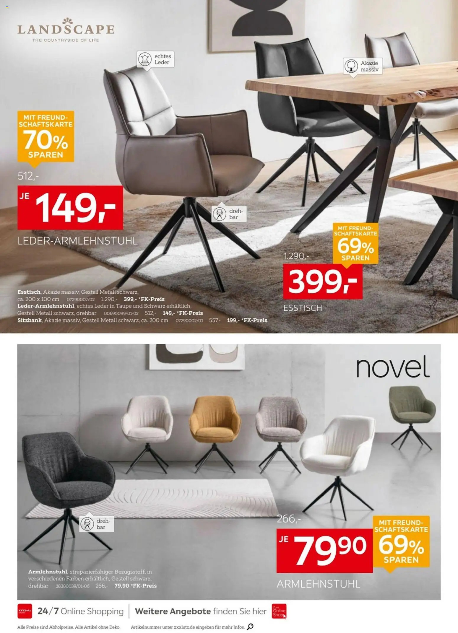 XXXL Lutz - Nr. 1 beim Preis – gültig ab 27.12.2025 | Seite: 22 | Produkte: Esstisch