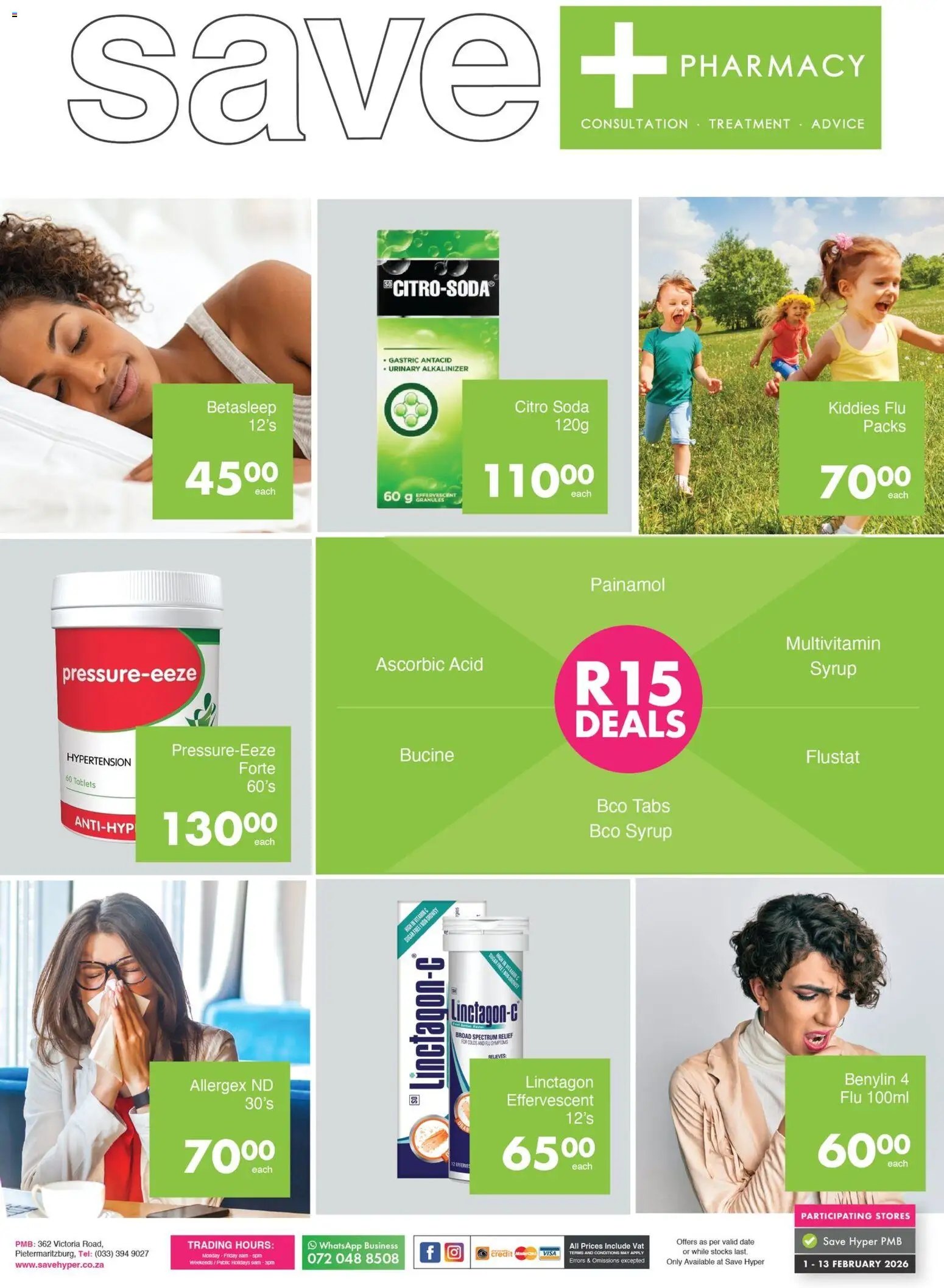 New Save catalogue – valid from 01.02.2026 | Page: 1 | Products: Syrup, Sugar