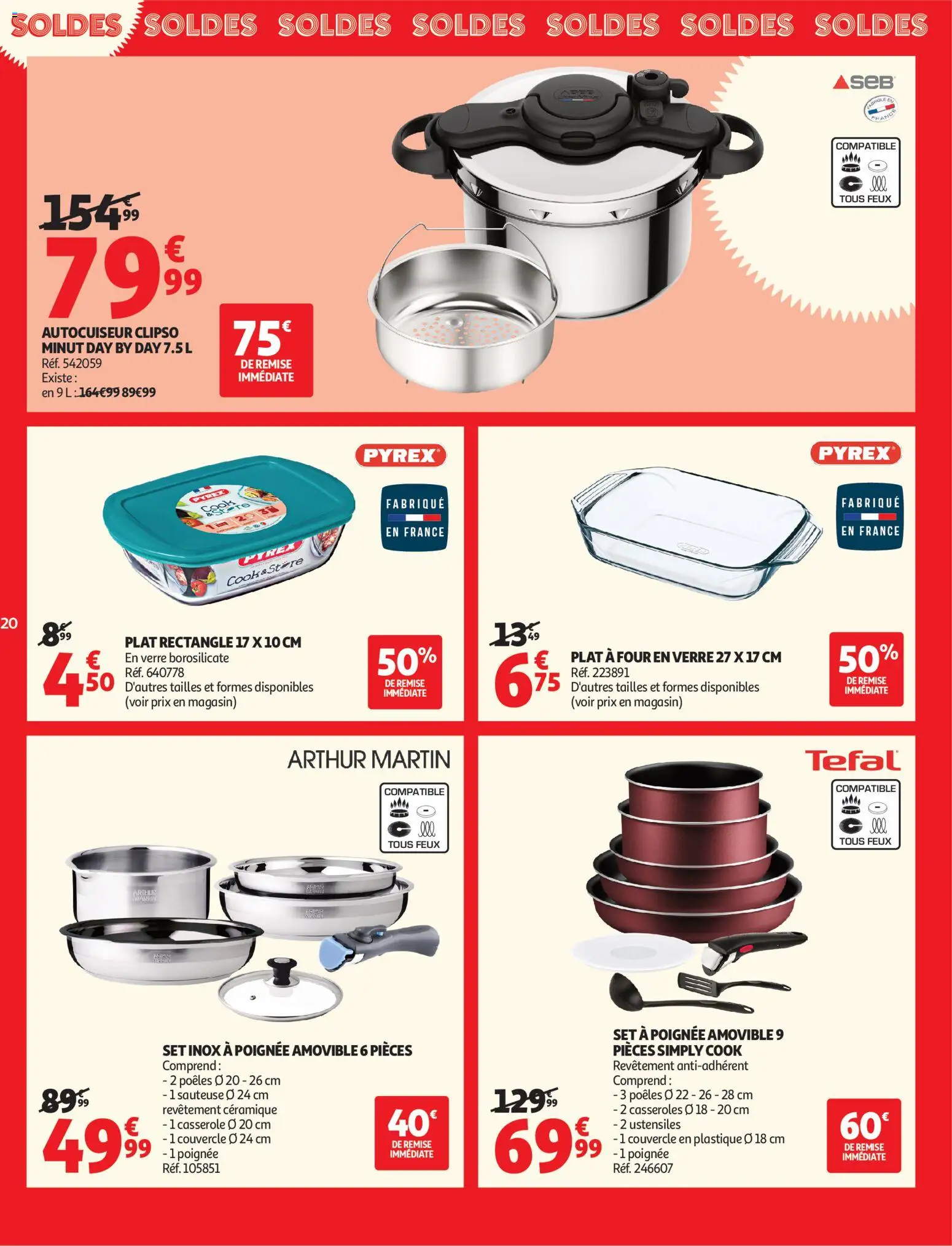 {H1} | Page: 20 | Produits: Four, Autocuiseur, Store, Casserole