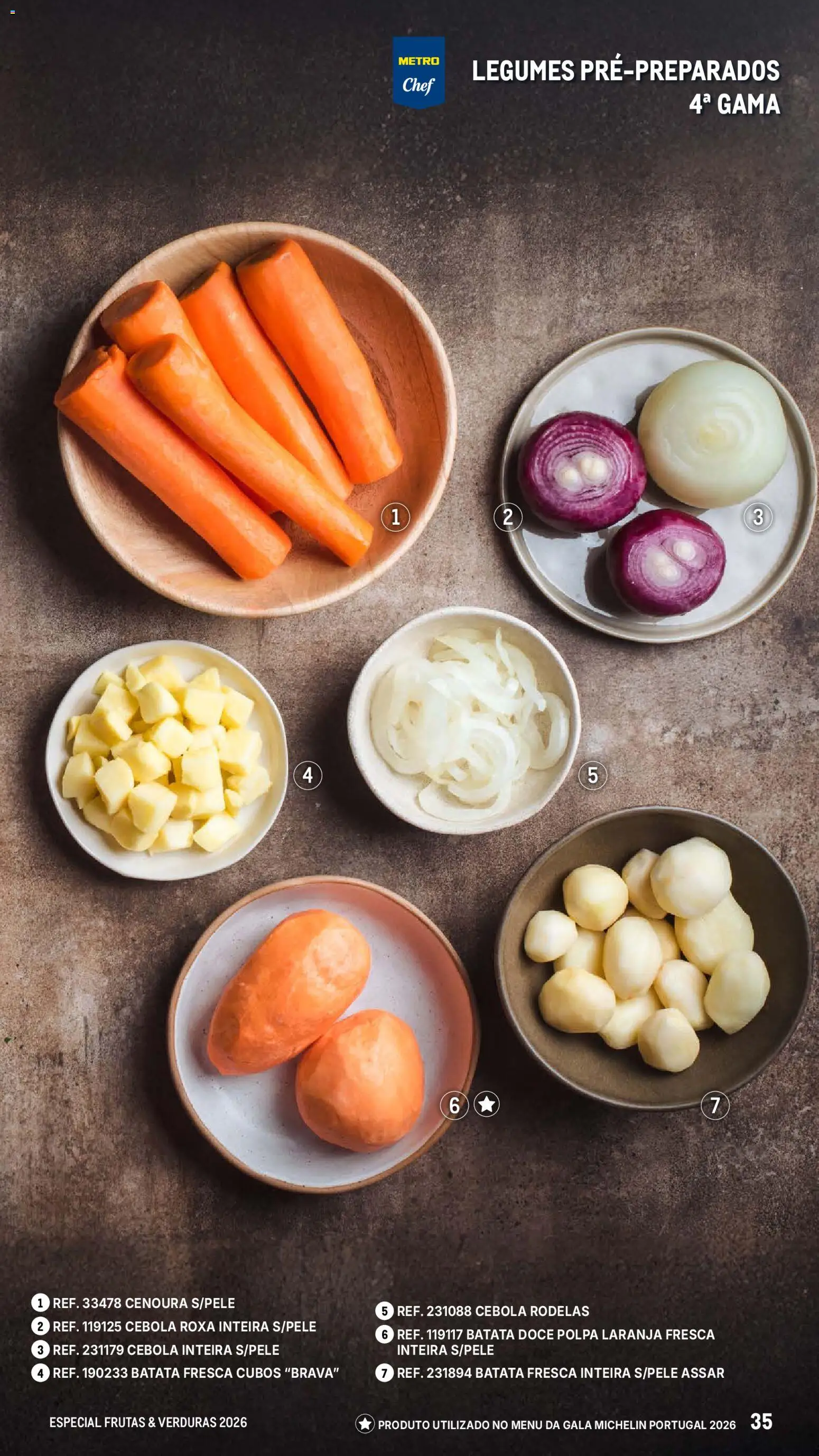 Makro Especial Frutas e Verduras 2026 │ válido de 06.03.2026 | Página: 35 | Produtos: Batata, Cebola, Cenoura