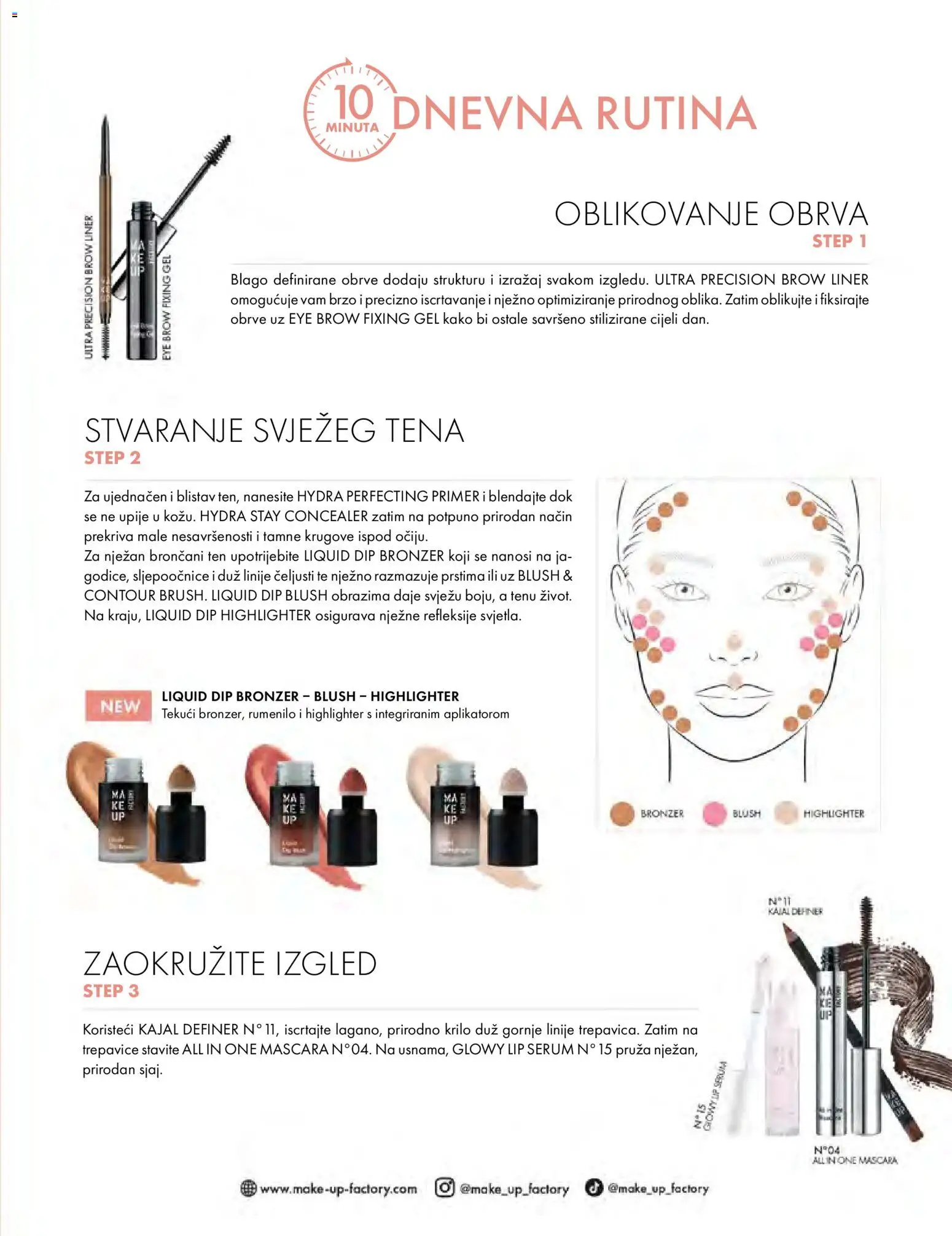 Müller katalog | vrijedi od 23.03.2026 | Stranica: 19 | Proizvodi: Primer, Concealer, Bronzer, Rumenilo