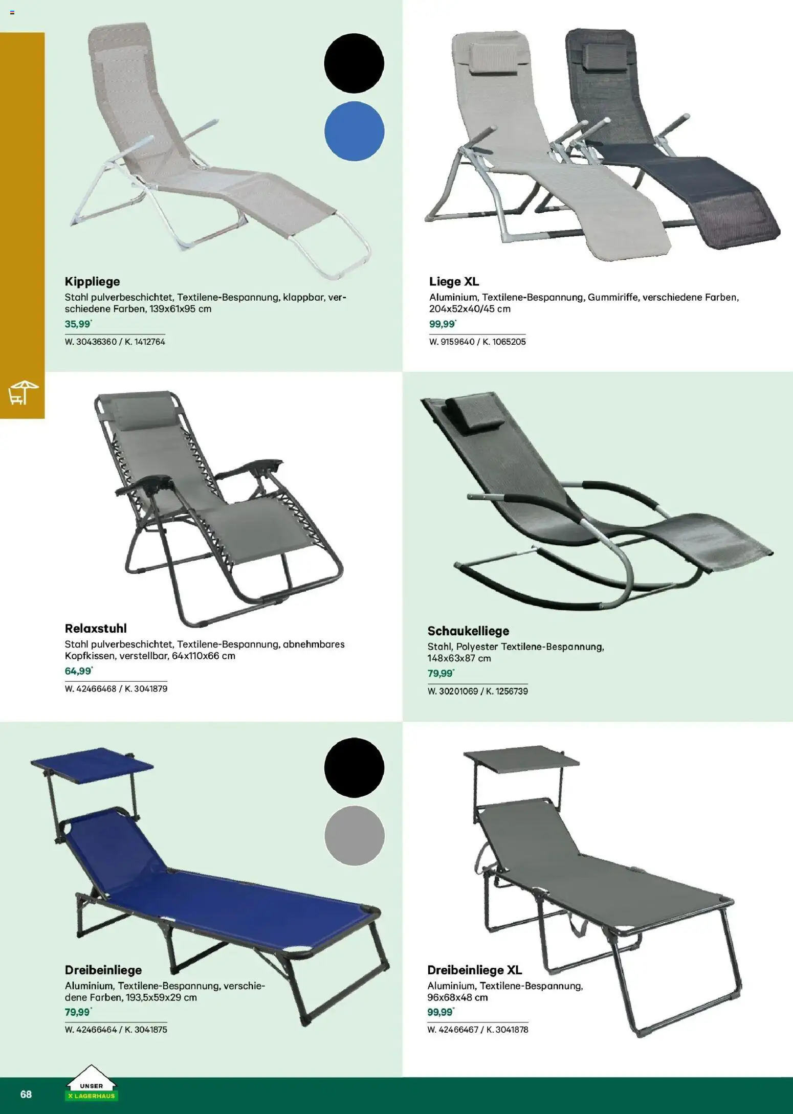 Lagerhaus Garten & Freizeit Katalog 2026 gültig ab 01.03.2026 | Seite: 68