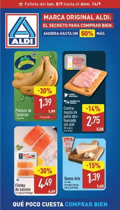 Vista previa Aldi folleto Península válido desde el 08.09.2025