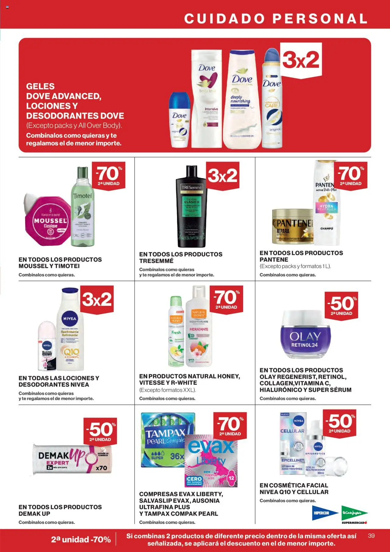 Hipercor catálogo │ válido desde el 25.09.2025 | Página: 43 | Productos: Champú, Sérum, Té, Γλυφιτζούρι