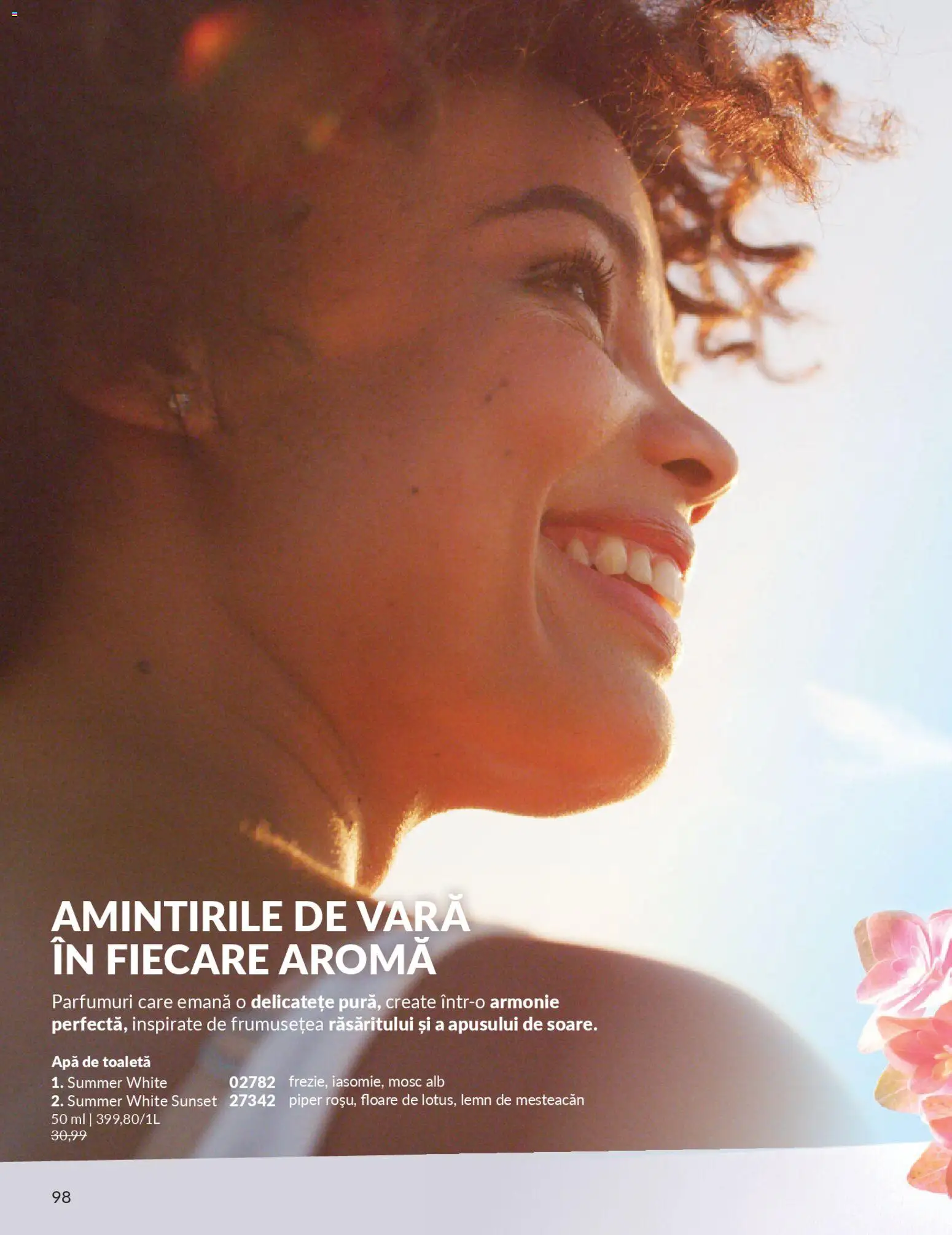 Noul catalog Avon – valabil de la 01.01.2026 | Pagină: 100 | Produse: Toaletă, Apă de toaletă, Apă, Piper