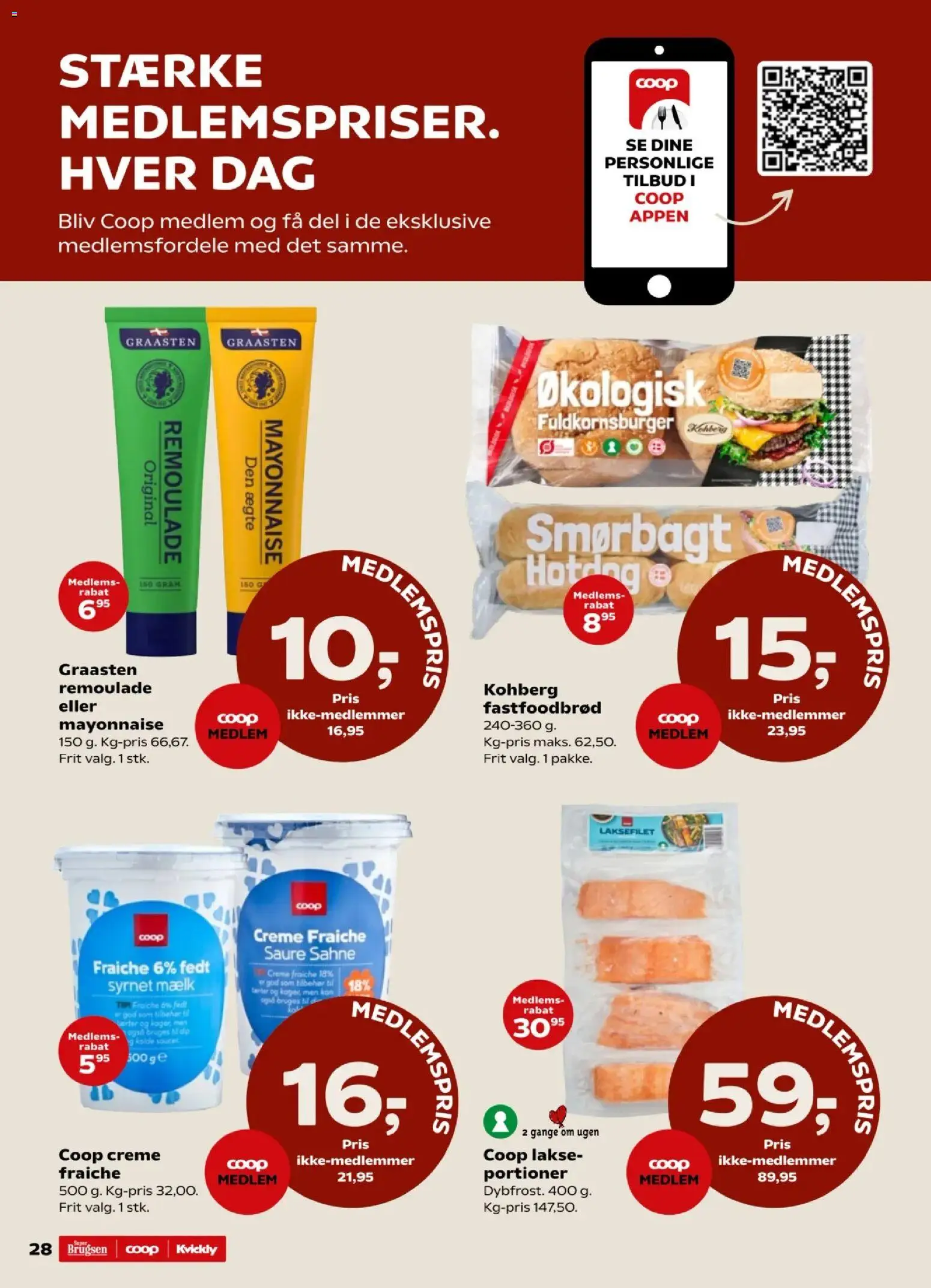 Kvickly tilbudsavis – gyldig fra 07.11.2025 | Side: 32 | Produkter: Mælk, Creme fraiche, Remoulade, Søm