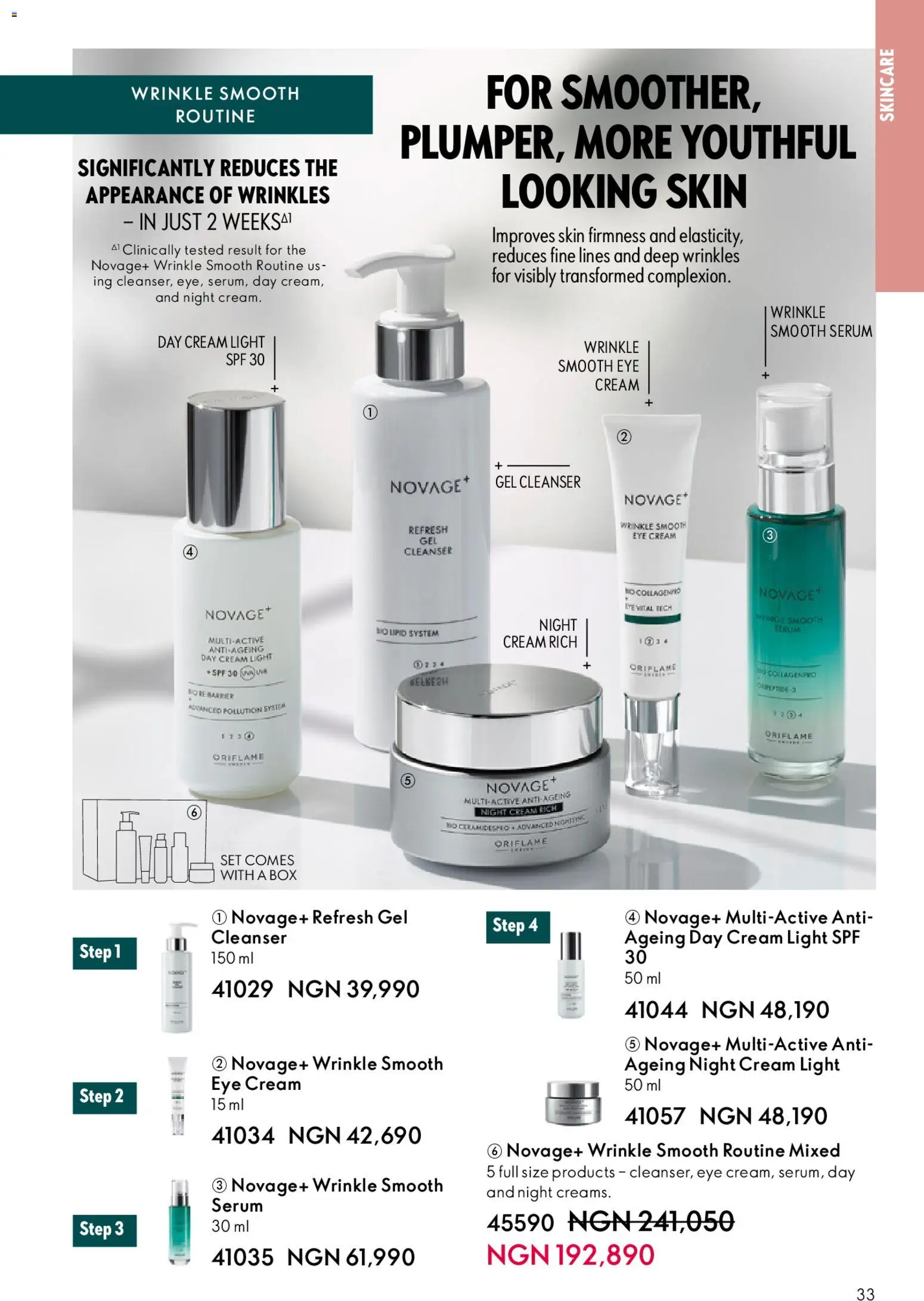 Oriflame - Catalogue 12/2025 valid from 01.12.2025 | Page: 33 | Products: Box, Cream