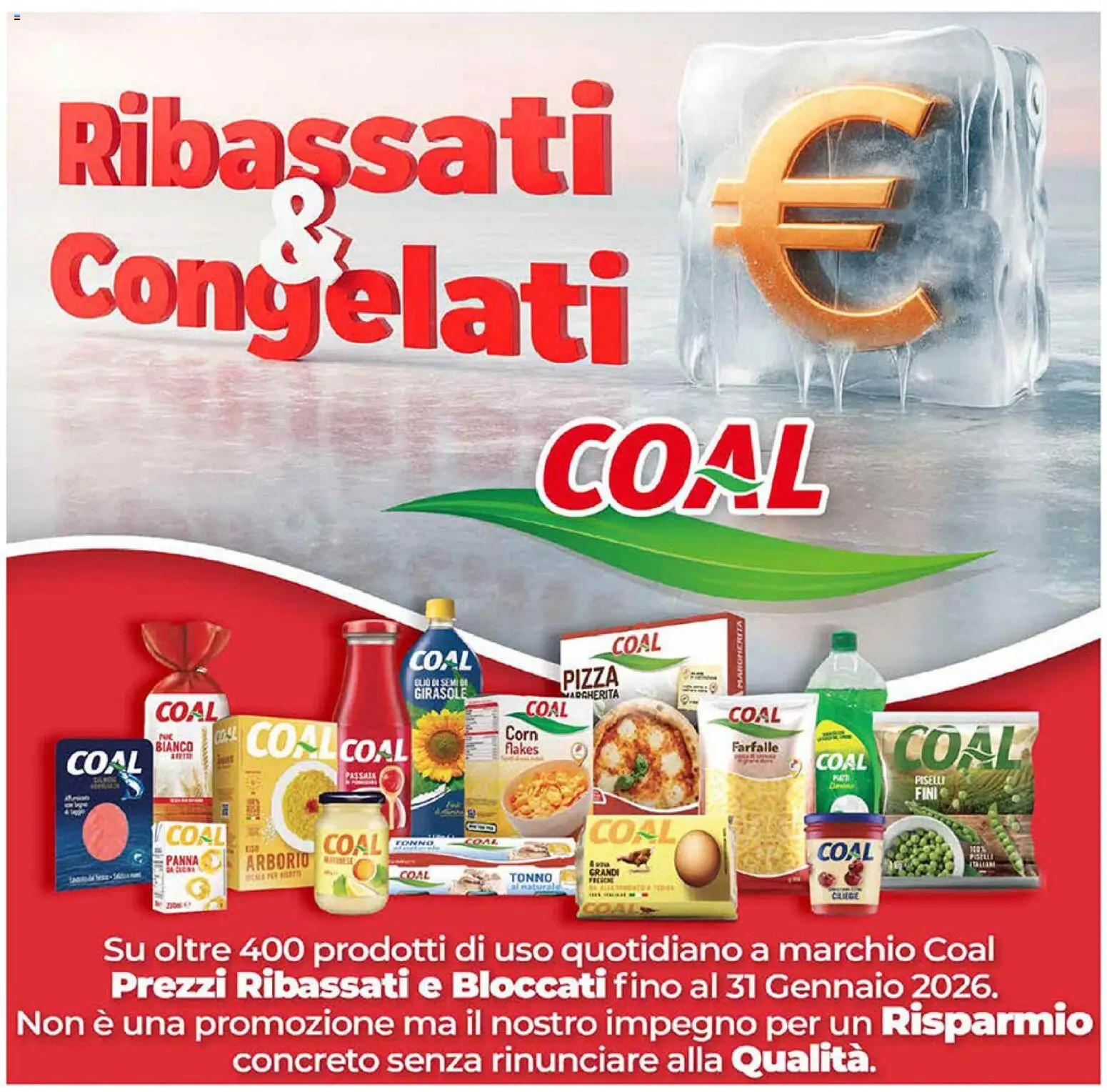 Volantino Coal del 14.11.2025 | Pagina: 24 | Prodotti: Pizza, Panna, Piselli, Tonno