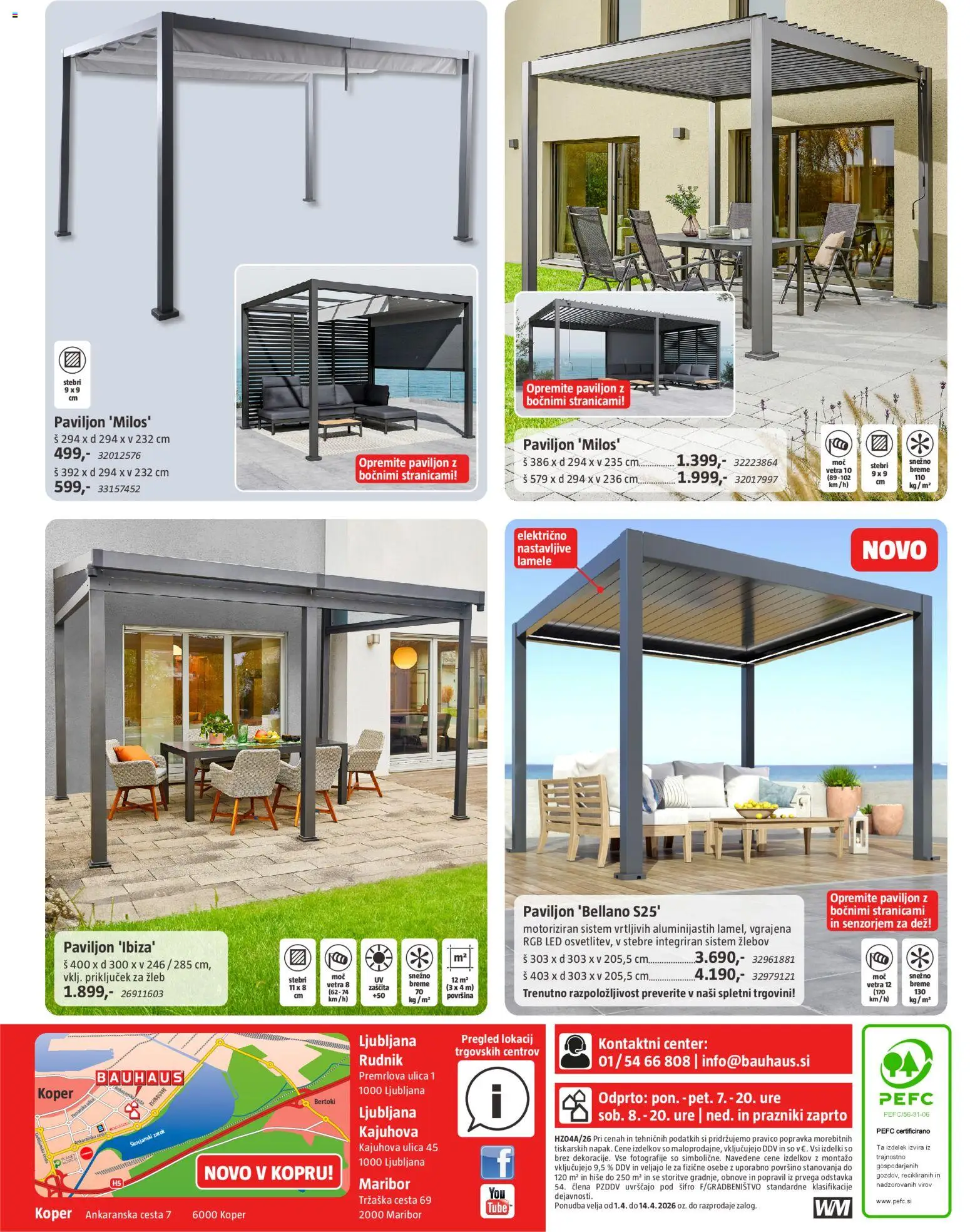 Novi Bauhaus katalog ponudbe – veljaven od 01.04.2026 | Stran: 24