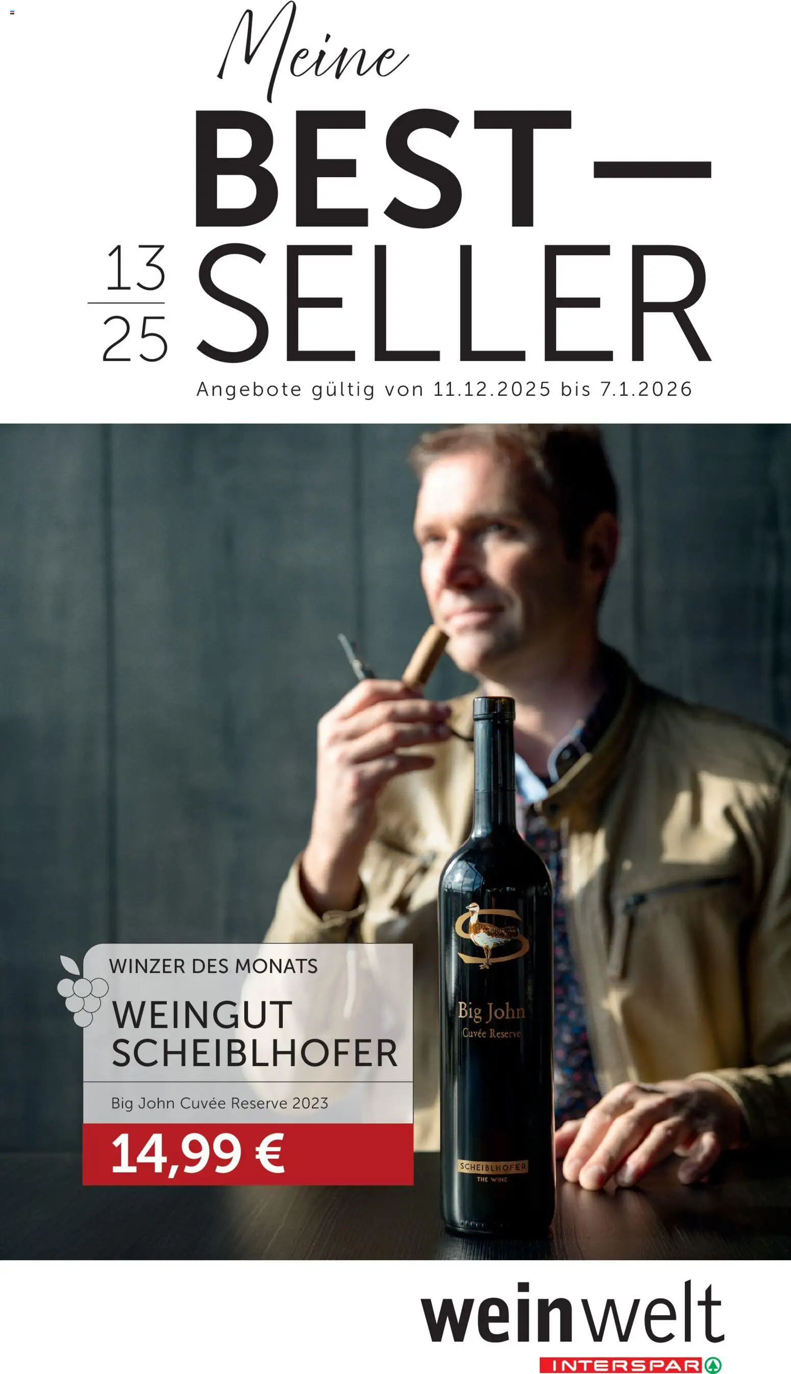 Interspar Wein Welt gültig ab 11.12.2025 | Seite: 1