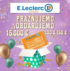 E.leclerc katalog akcije – veljaven od 15.10.2025