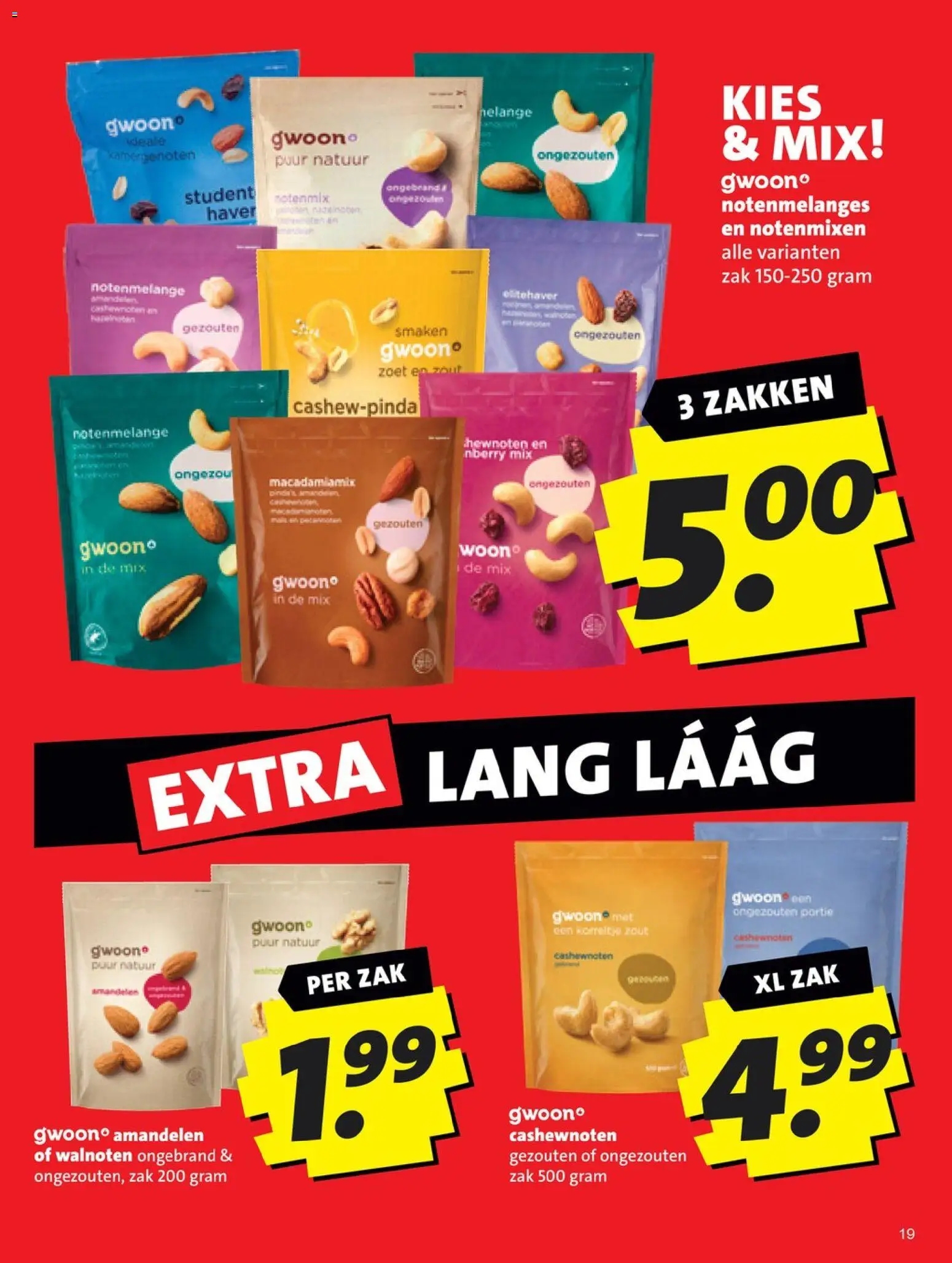 {H1} | Pagina: 19 | Producten: Zak, Haver, Cashewnoten