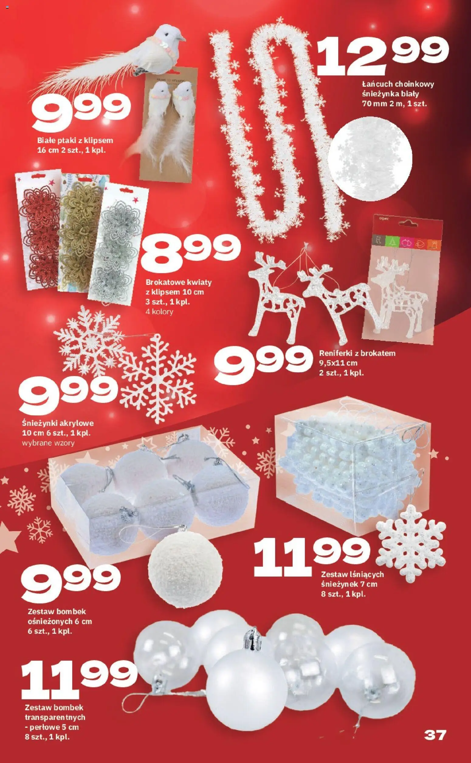 Twój Market Gazetka - Gwiazdka od 17.11.2025 | Strona: 37 | Produkty: Kwiaty