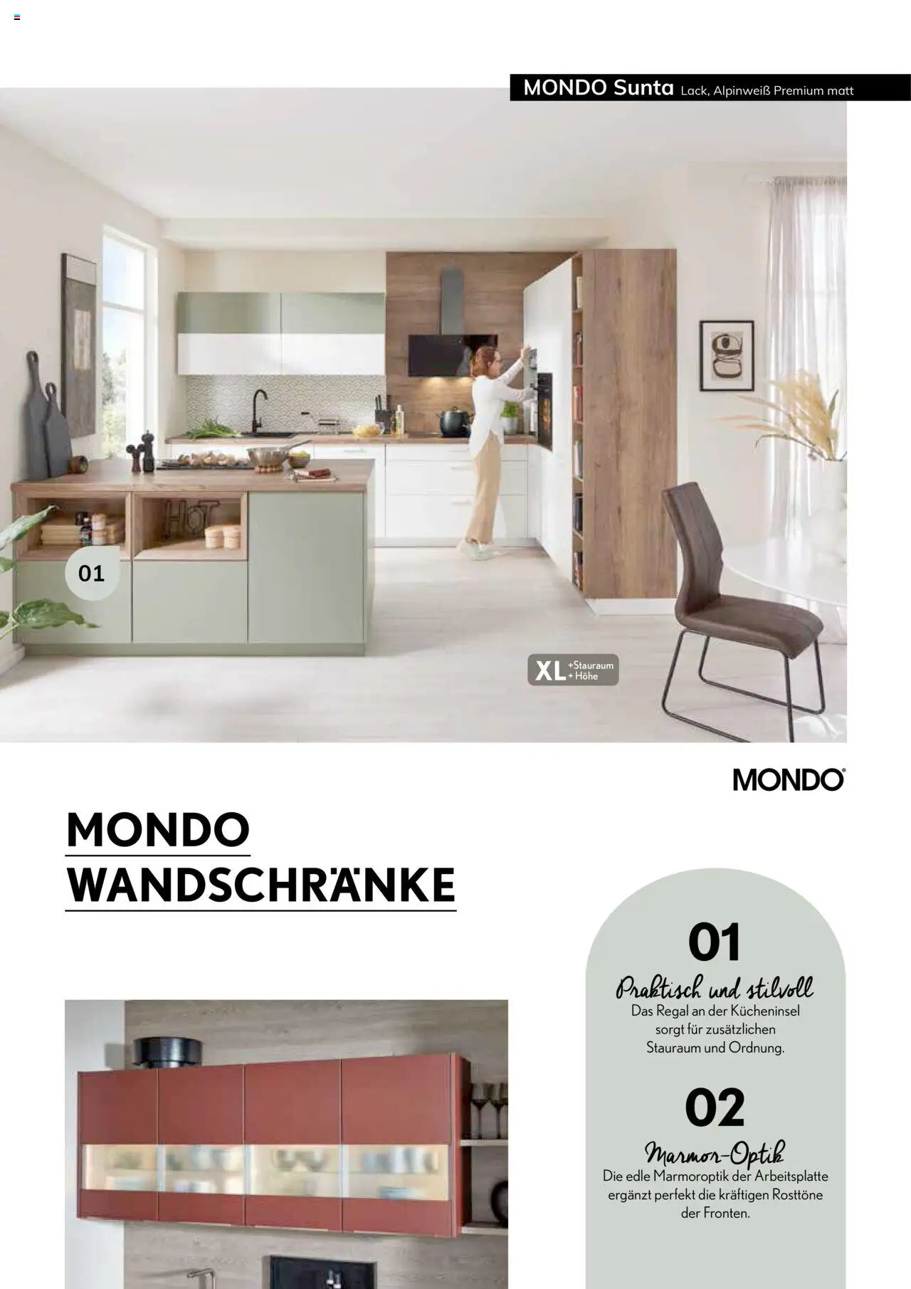 Ostermann Mondo Küchenmagazin – gültig ab 26.05.2025 | Seite: 3 | Produkte: Regal