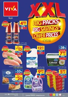 Preview of VIVA - Offers valid from 21.01.2026 | Page: 32 | Products: Vajcia, Čokoláda, Котлон