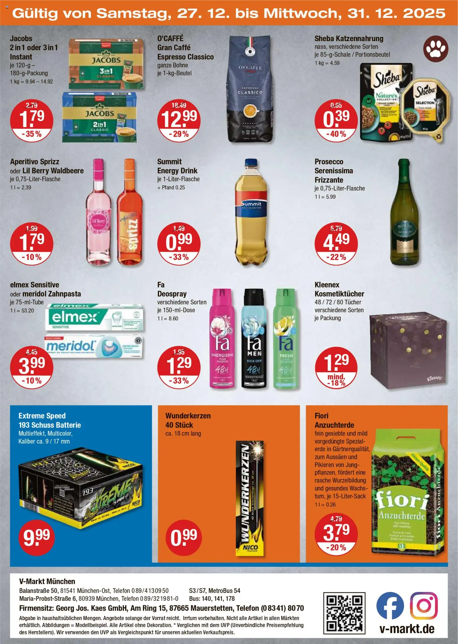 V-Markt - München – gültig ab 27.12.2025 | Seite: 24 | Produkte: Energy, Batterie, Deospray, Telefon