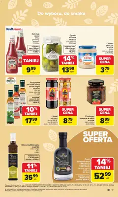 Pogląd oferty "Carrefour gazetka - Wielkanoc smakuje lepiej" - ważna od 16.03.2026 | Strona: 17 | Produkty: Chili, Ocet, Chrzan, Pomidory