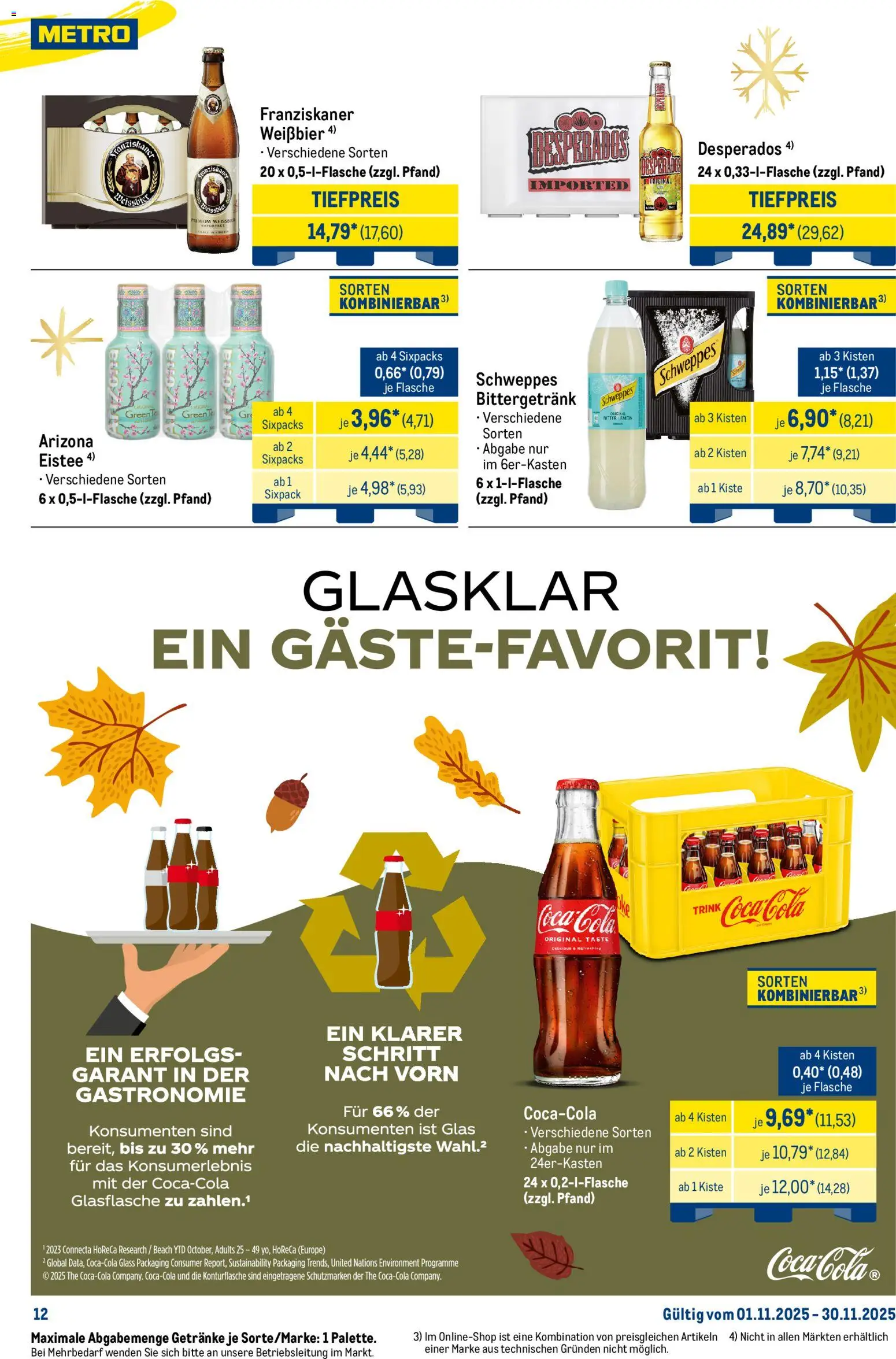 Metro Monats-Menü – gültig ab 01.11.2025 | Seite: 12