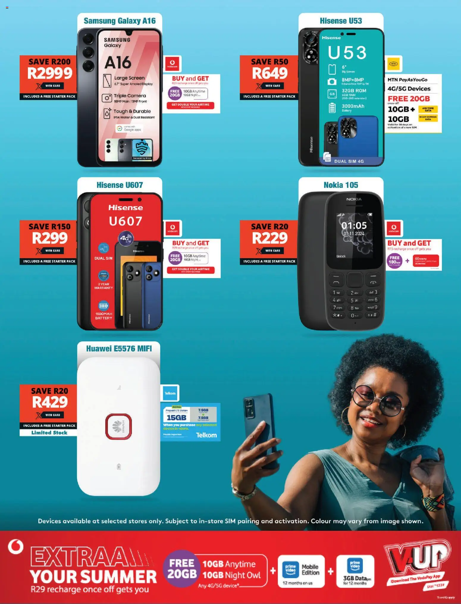 New Checkers catalogue – valid from 08.12.2025 | Page: 3 | Products: Sim, Camera, Battery, Stock