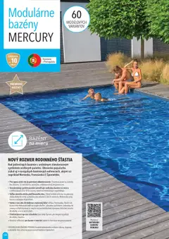 Modulárne bazény MERCURY, Rad jedinečných bazénov s unikátnym stavebnicovým systémom oceľových panelov. Obrovskú popularitu získal aj v európskych bazénových veľmociach, akými sú napríklad Nemecko, Francúzsko či Španielsko. │ platný od 28.03.2025 | Strana: 126 | Produkty: Bazény, Bazén