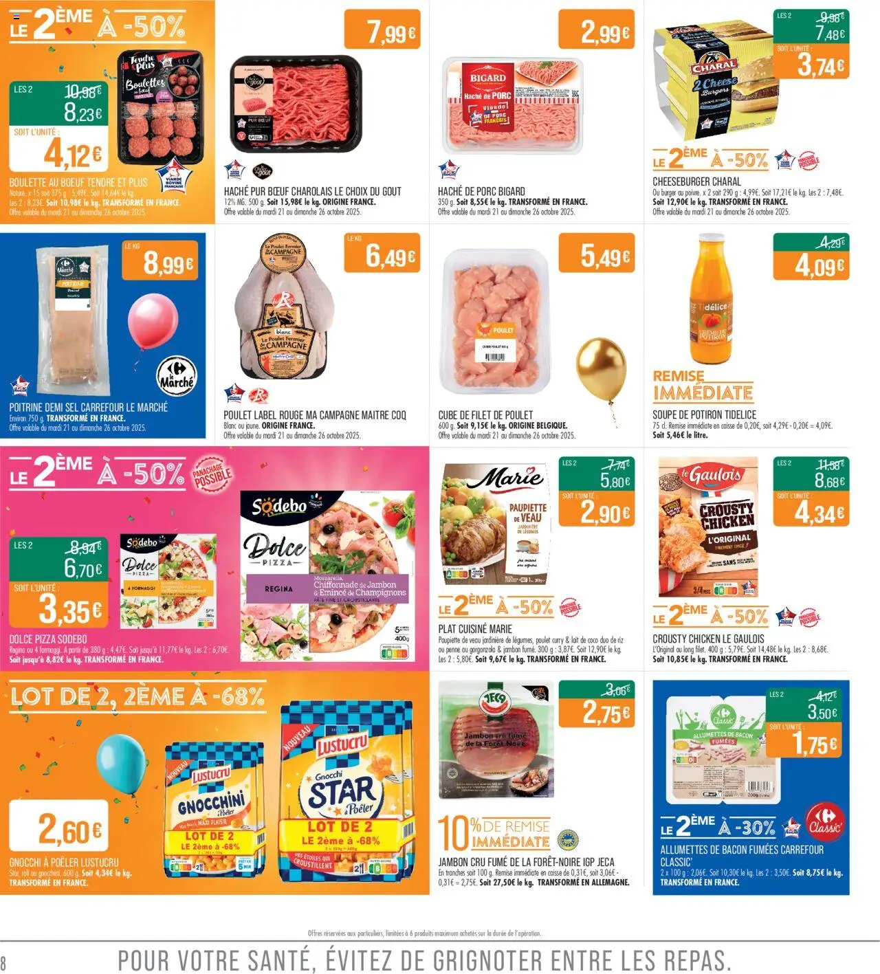 {H1} | Page: 8 | Produits: Jardinière, Sel, Curry, Riz