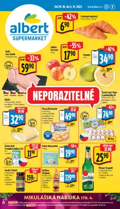 Náhled letáku Albert leták - Supermarket od 29.10.2025