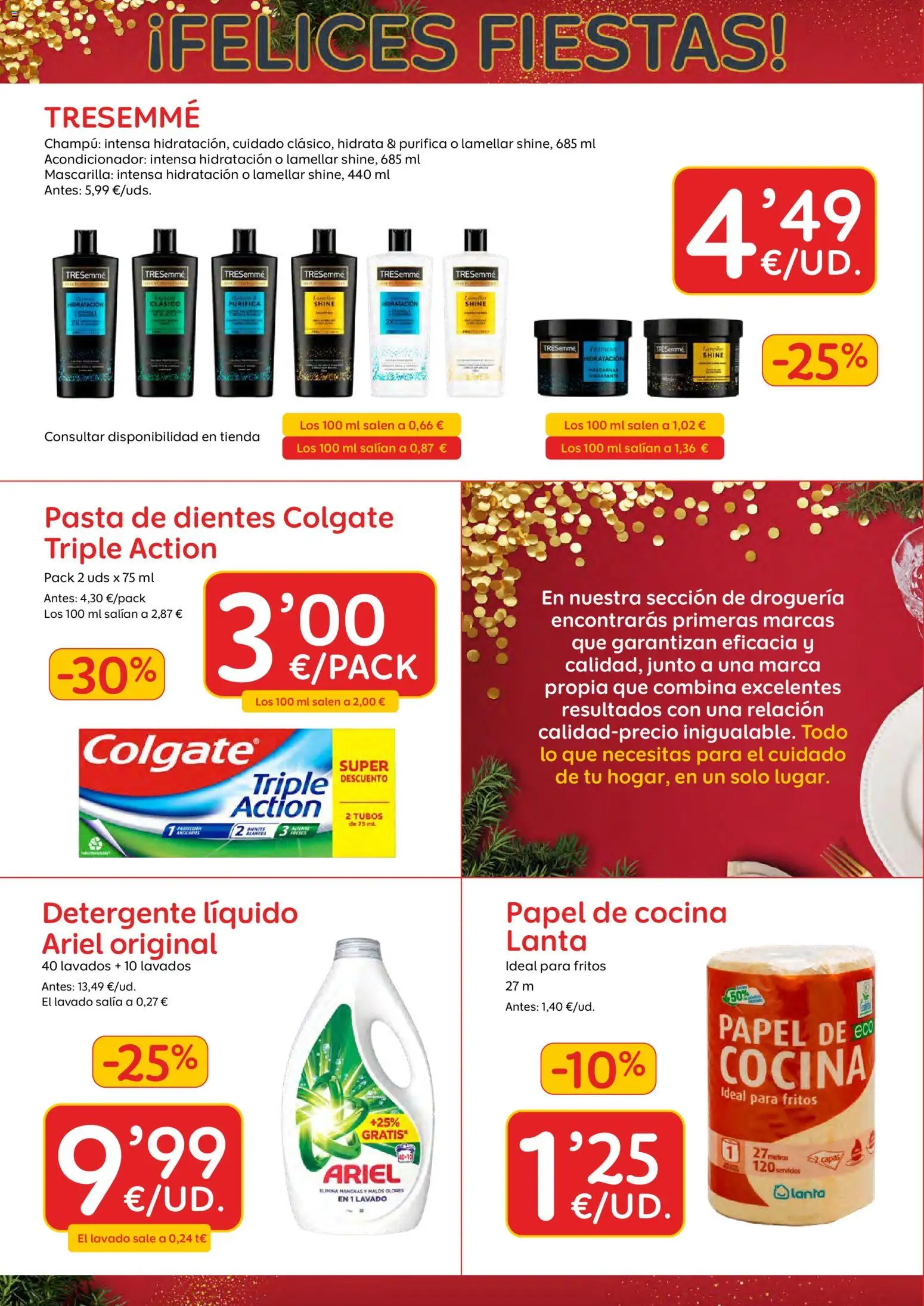AhorraMas folleto │ válido desde el 26.12.2025 | Página: 24 | Productos: Champú, Pasta, Detergente líquido, Cocina