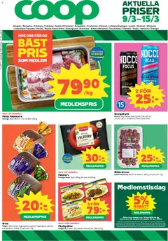 Coop erbjudanden - Förhandsvisning av reklamblad från butik Coop aktuell från 09.03.2026