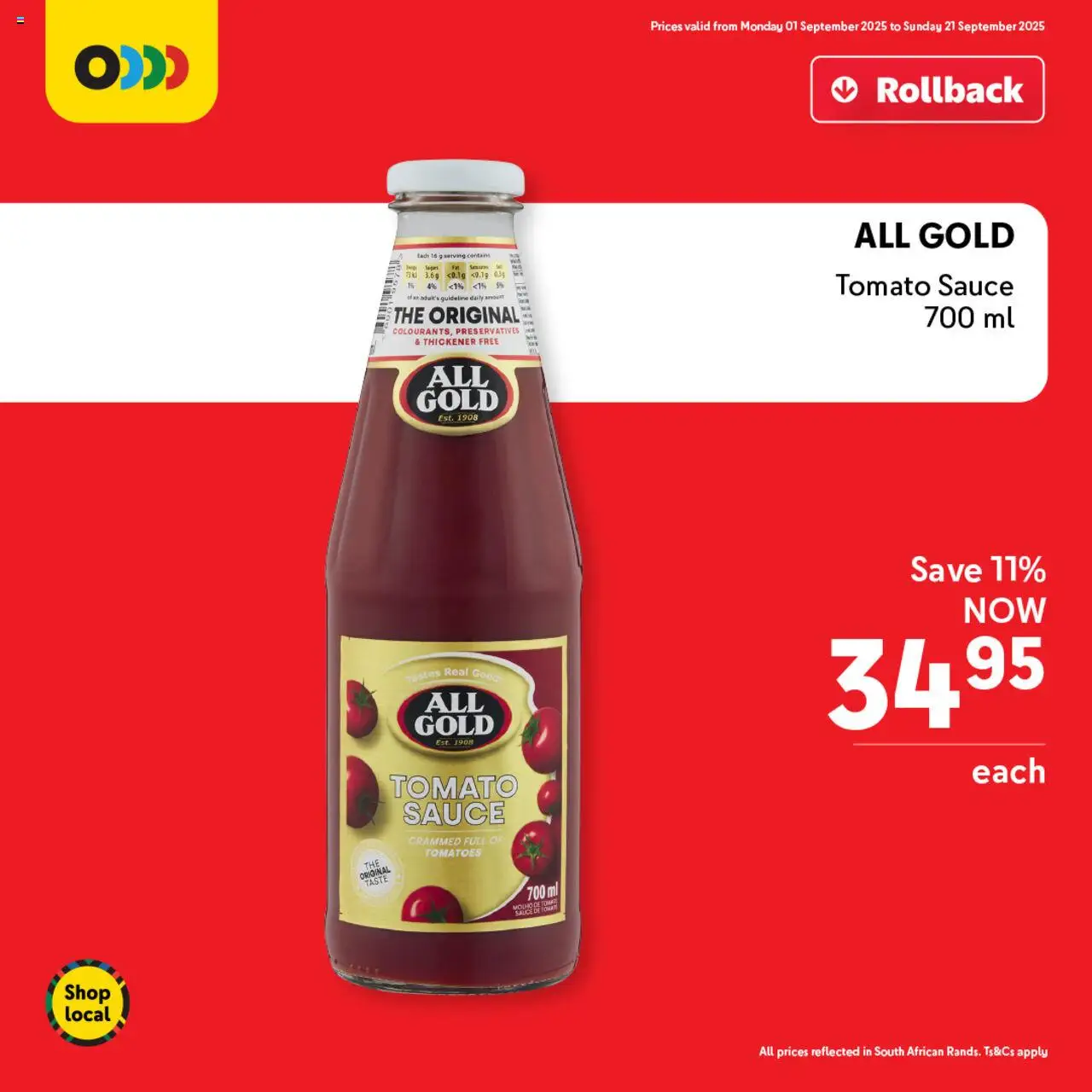 New Makro catalogue – valid from 01.09.2025 | Page: 11 | Products: Tomatoes, Tomato sauce, Sauce