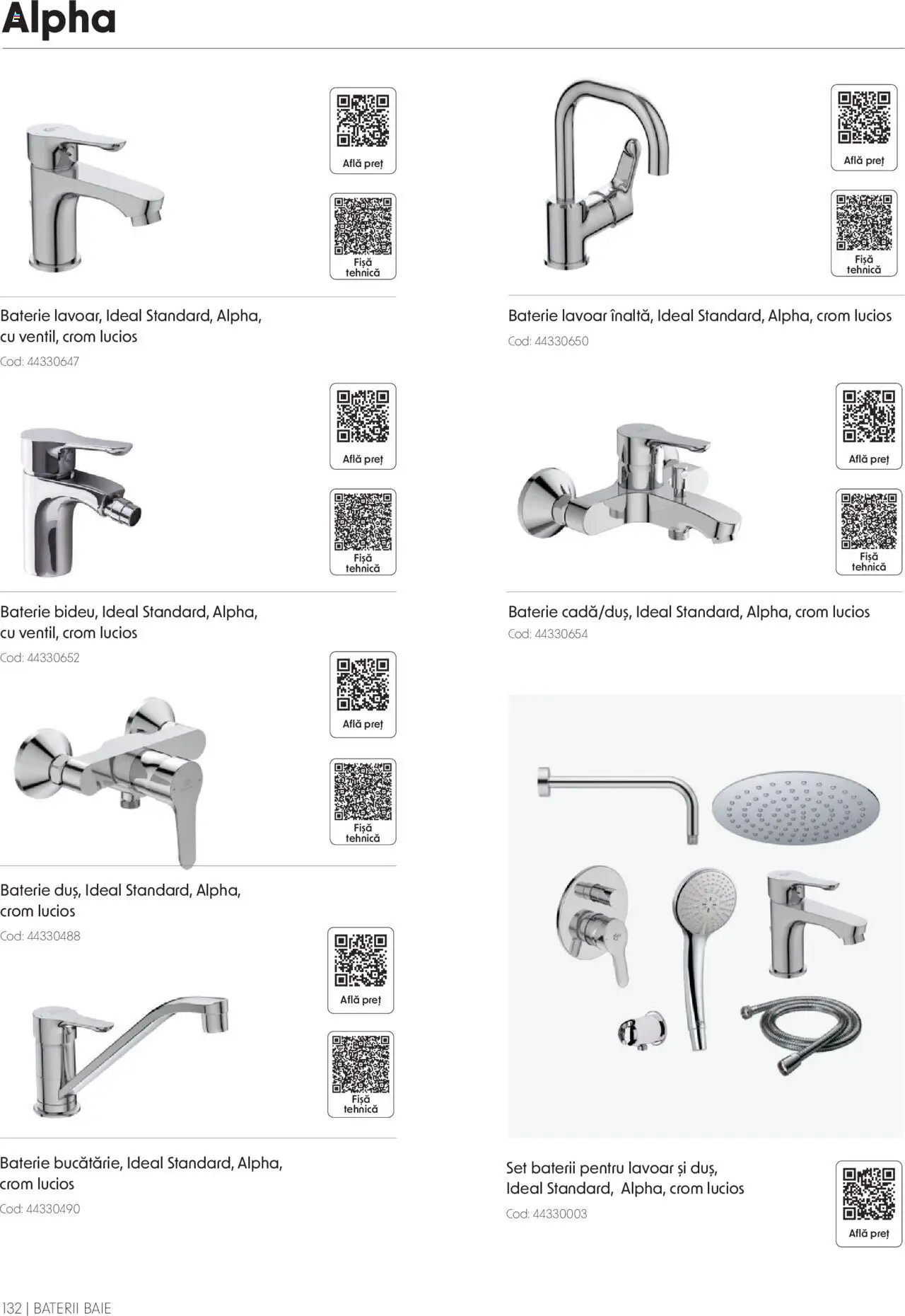 Catalog Romstal – valabil de la 25.11.2024 | Pagină: 132 | Produse: Lavoar, Baterie, Baterii