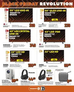 Anteprima del volantino Ipercoop Black Friday valido a partire dal 30.10.2025 | Pagina: 2 | Prodotti: Crema, Cuffie, Cavo, Samsung