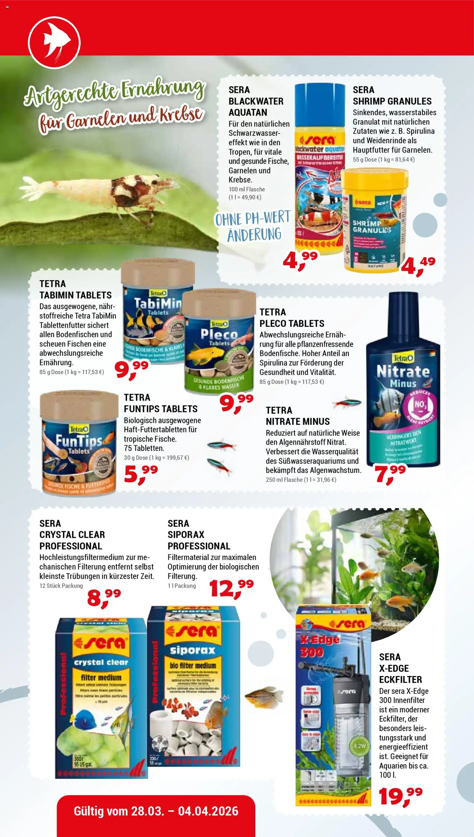 zookauf Prospekt 	 – gültig ab 28.03.2026 | Seite: 10 | Produkte: Garnelen, Wasser