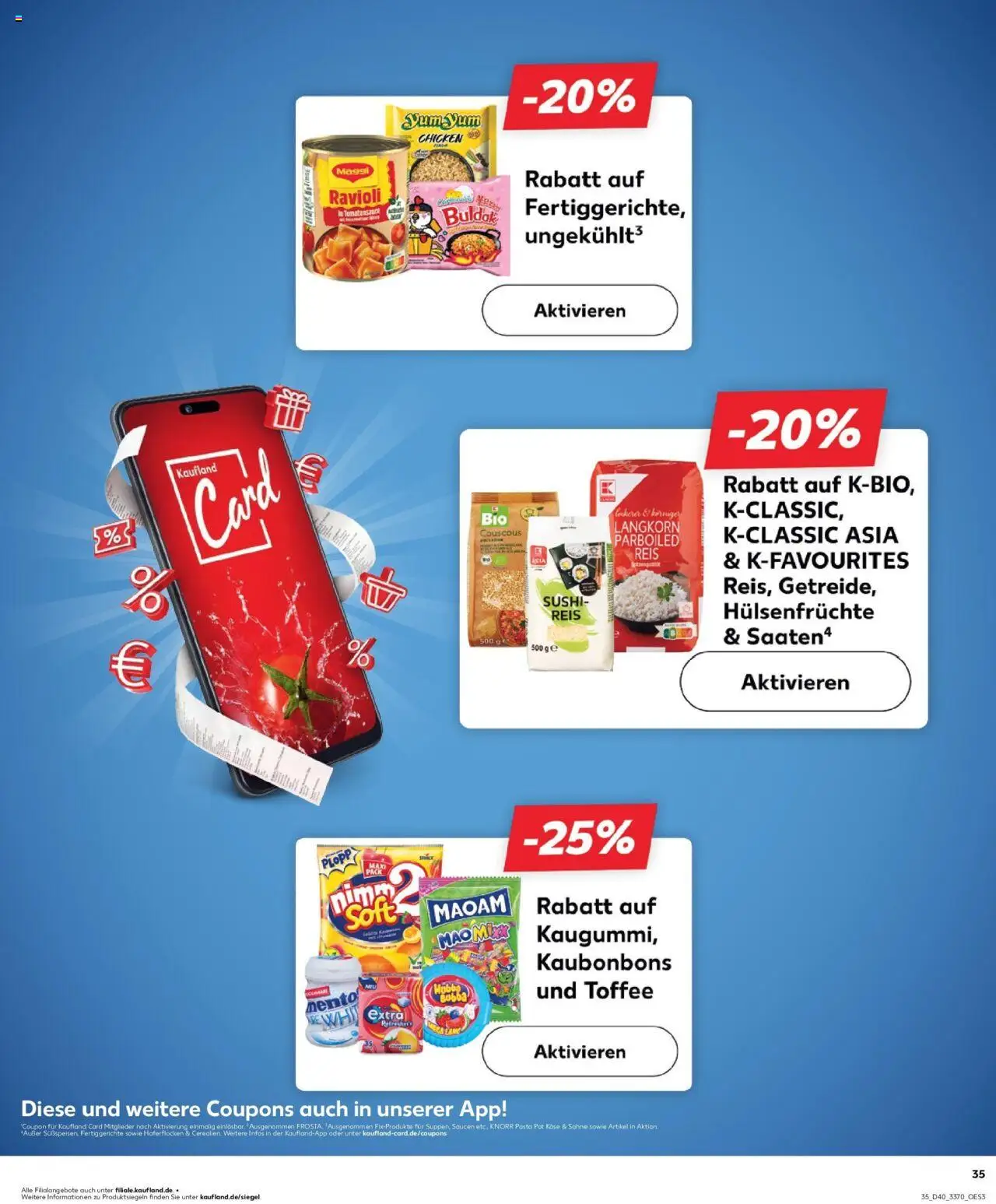 Kaufland prospekt Berlin	 – gültig ab 05.10.2025 | Seite: 35 | Produkte: Maggi, Frosta, Fertiggerichte, Reis